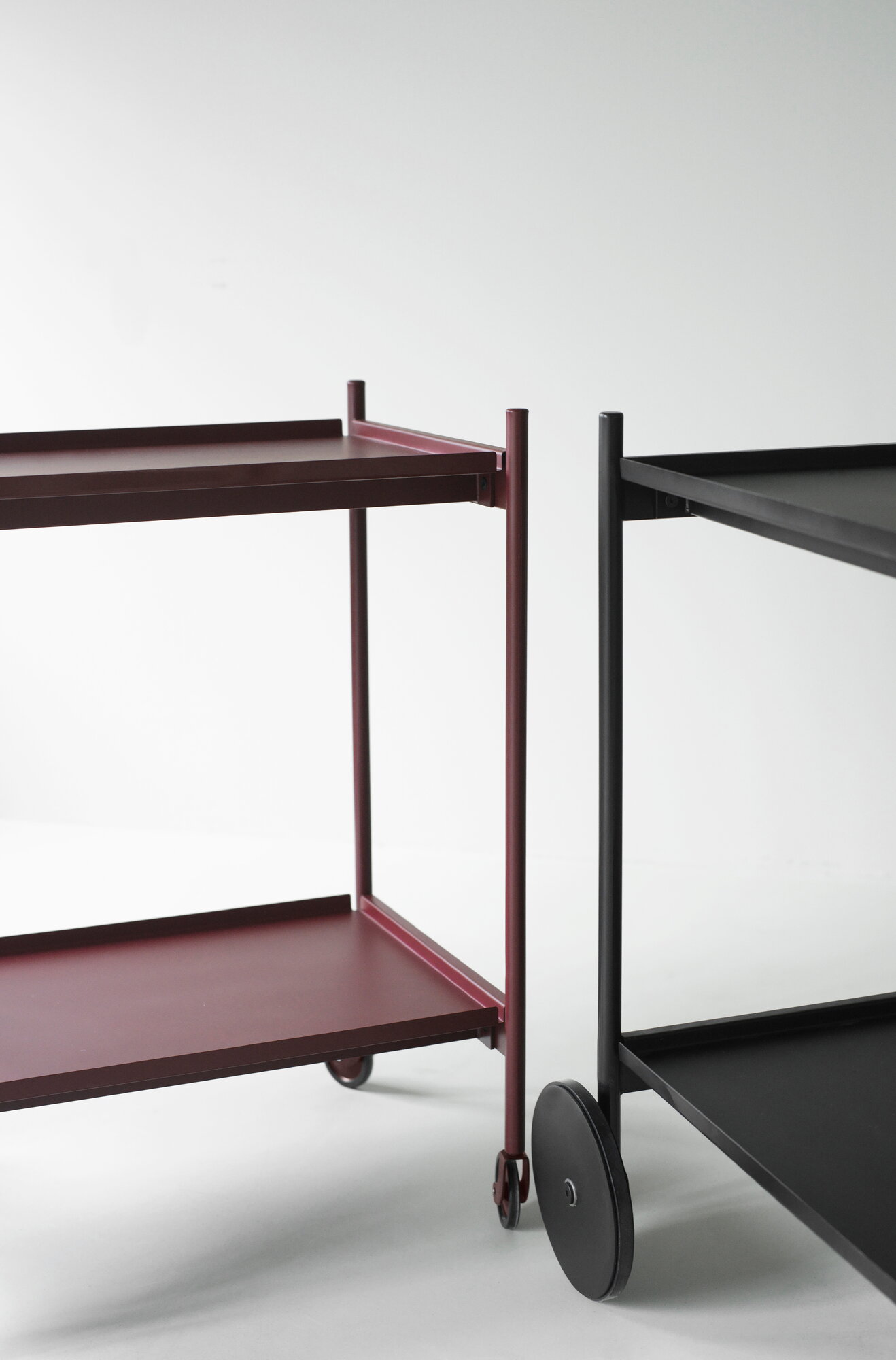 Normann Copenhagen Rul trolley, burgundy | Finnish Design Shop