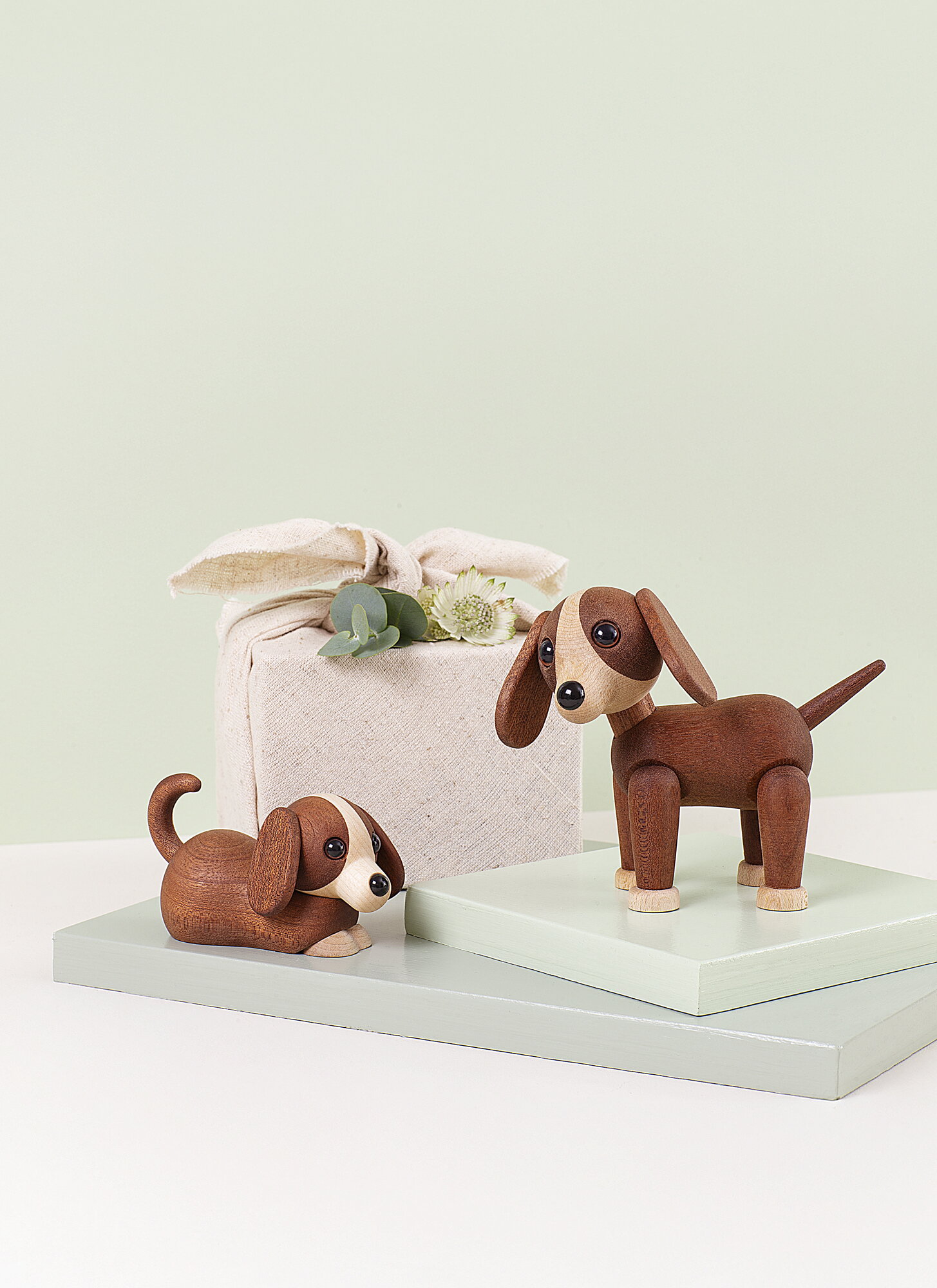 Dog Bobble Head For Car Shaking Head Dog Ornament Head Bubble Head Figure High Emulation Cute