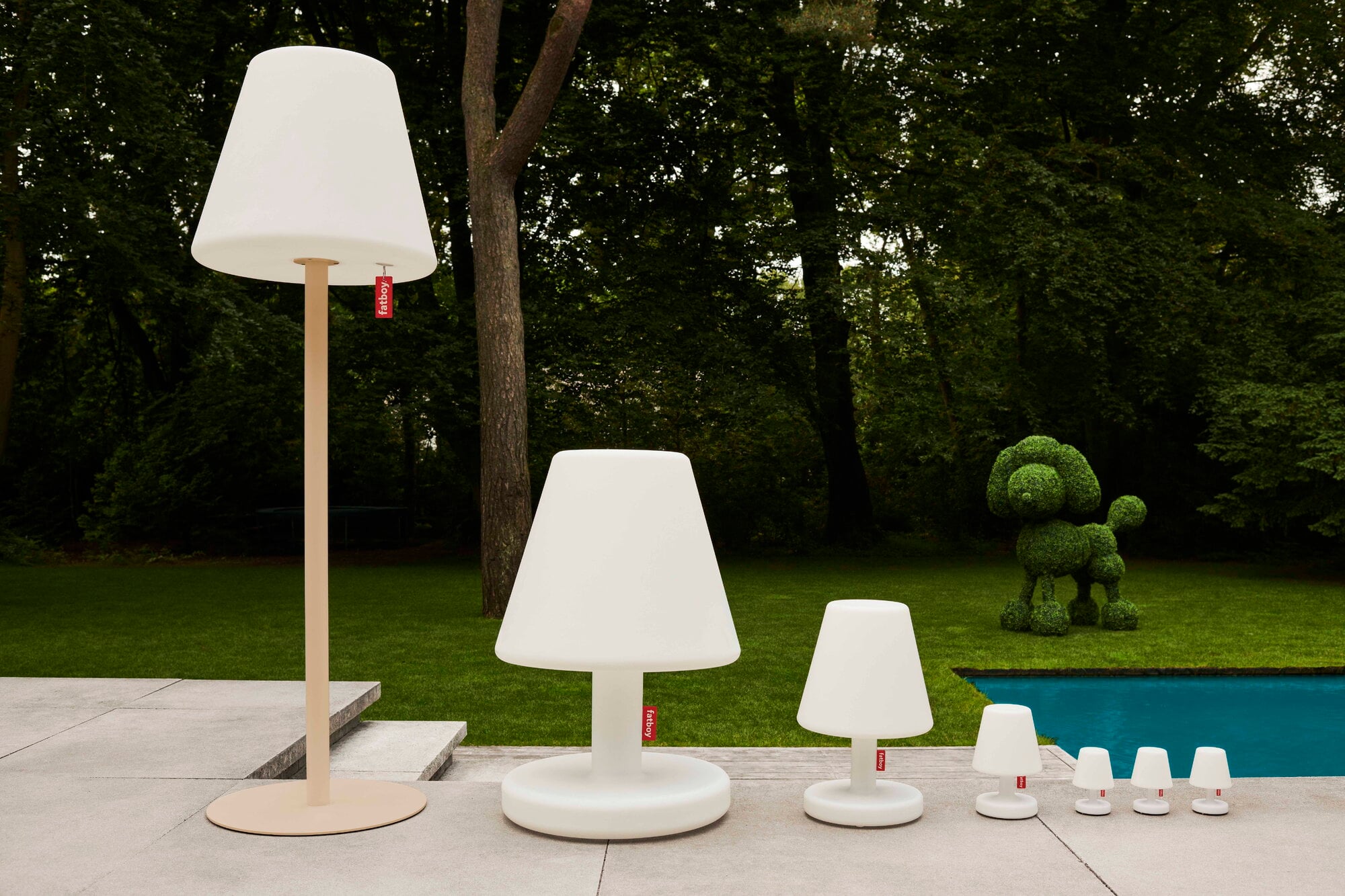 Transloetje Fatboy | Lampe Design Sans Fil Rechargeable - Cour Intérieure Transloetje Fatboy | Lampe Design Sans Fil Rechargeable - Cour Intérieure
