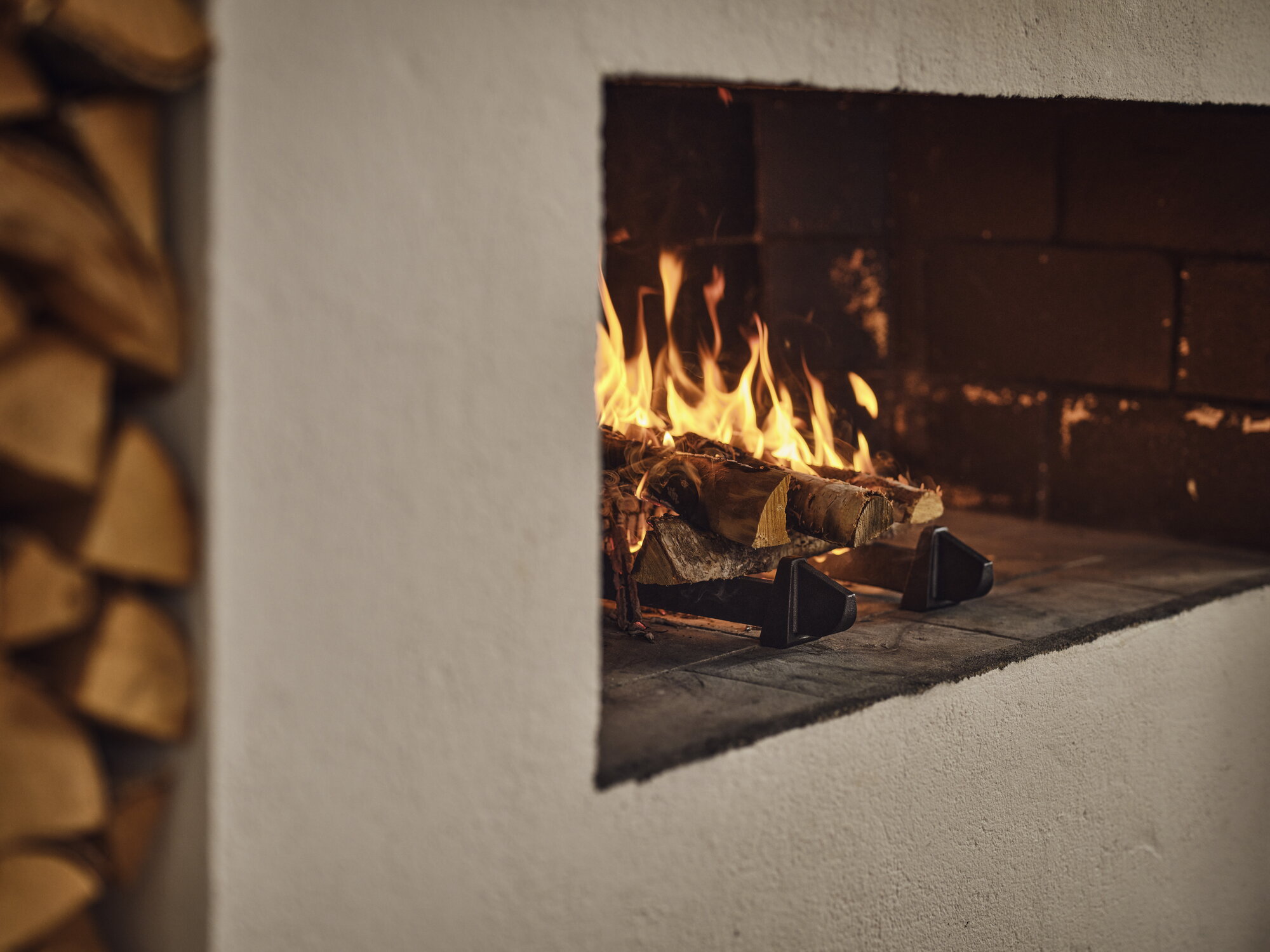 Korbo Bâtons de cheminée Fire-works, noir | Finnish Design Shop