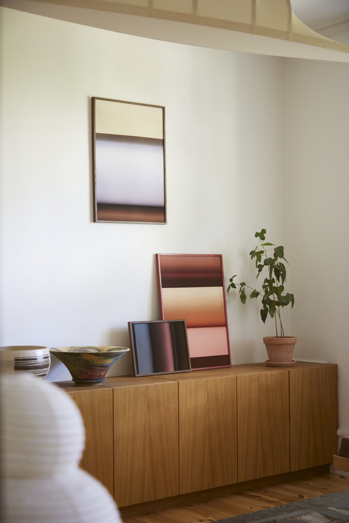 Paper Collective Paper Curves - Calm 02 juliste | Finnish Design Shop