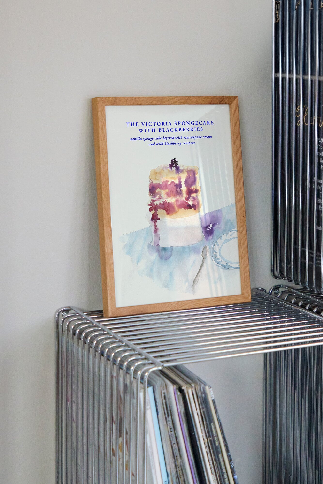 Paper Collective The Victoria Spongecake juliste | Finnish Design Shop