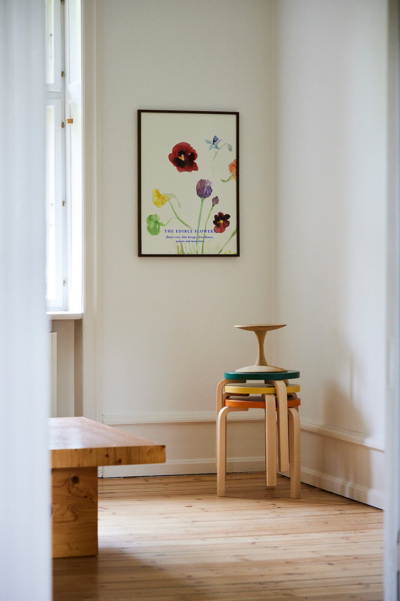 Paper Collective The Edible Flowers juliste | Finnish Design Shop