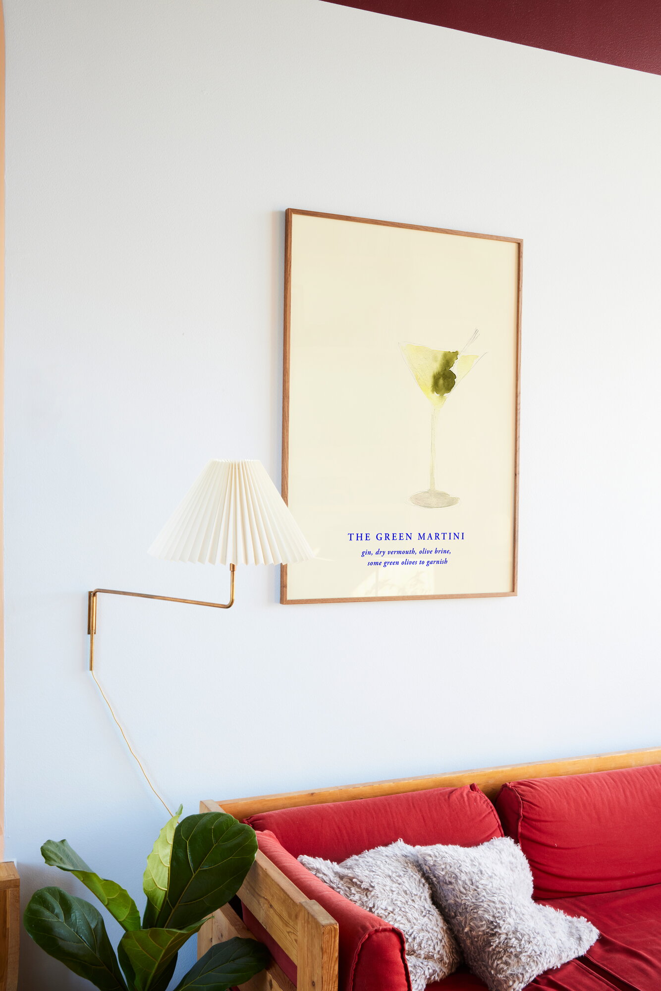 Paper Collective The Green Martini juliste | Finnish Design Shop