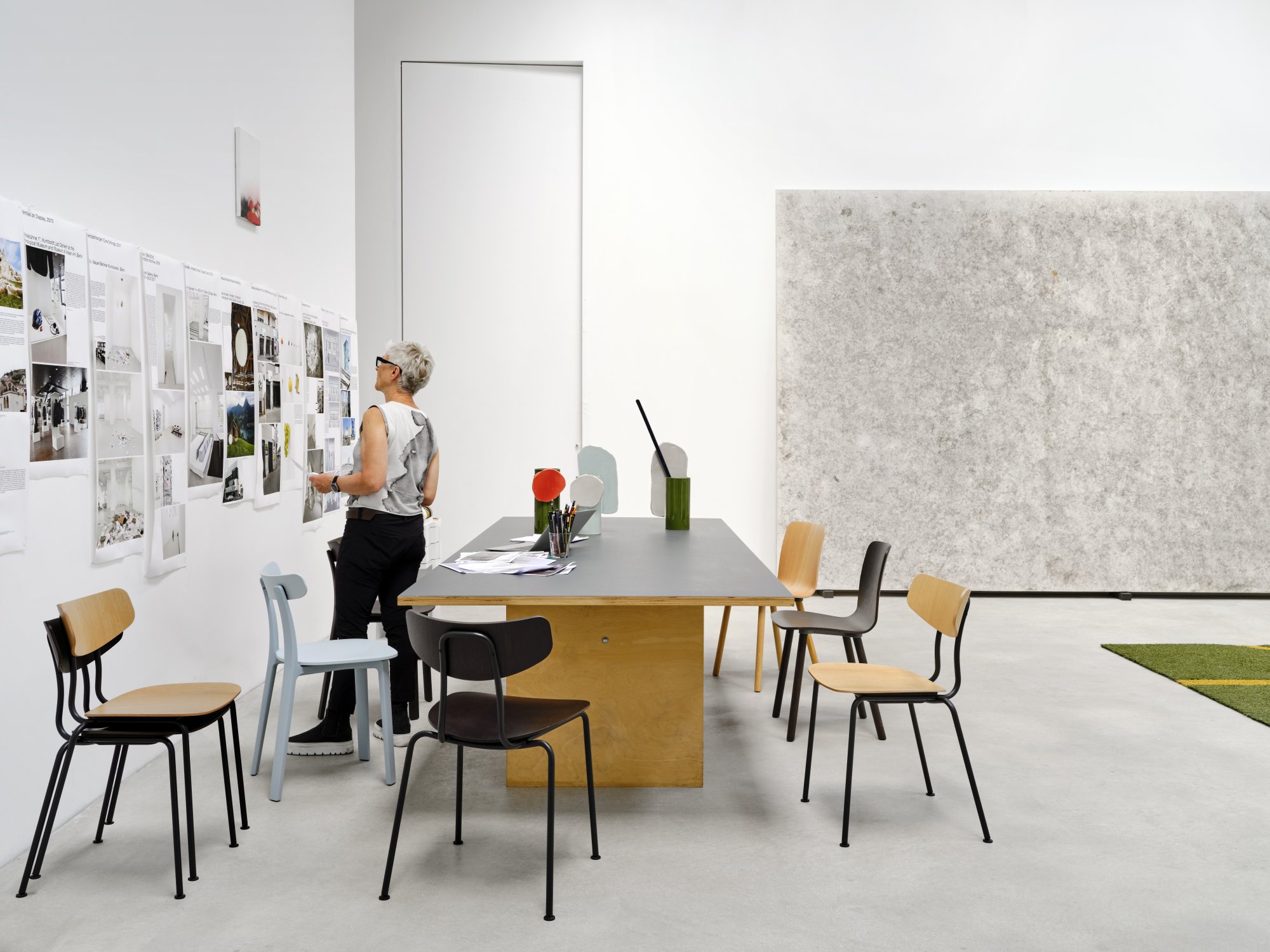 Vitra All Plastic Chair, ice grey | Finnish Design Shop