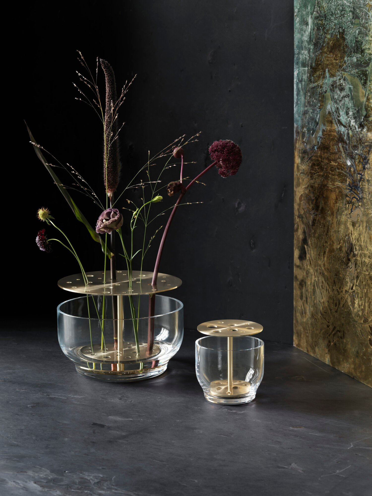 フリッツ・ハンセン IKEBANA VASE SMALL Fritz Hansen Ikebana vase, small, brass | Finnish Design Shop