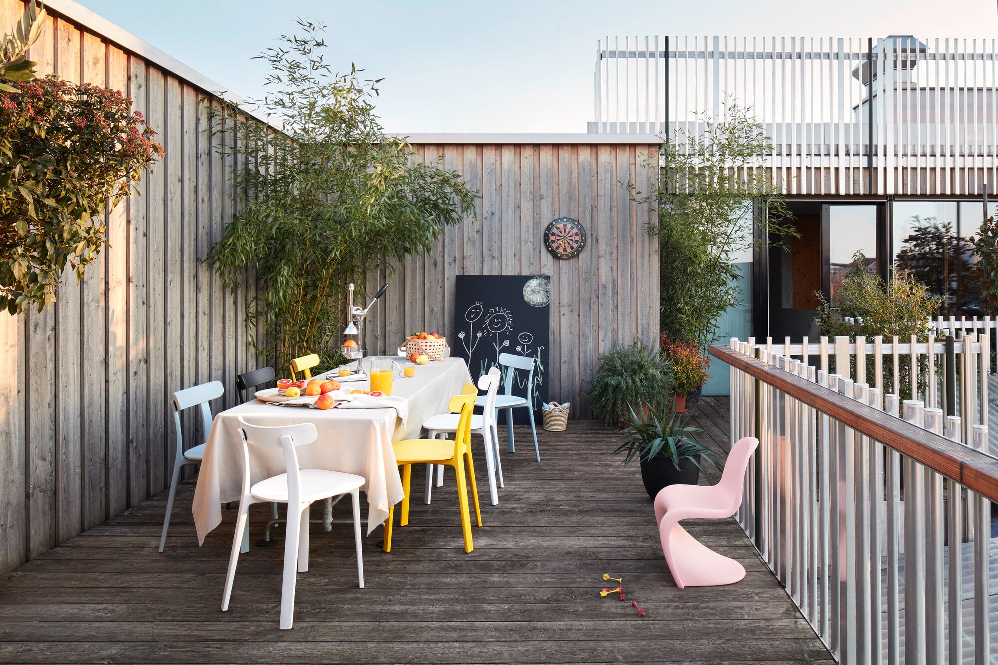 Vitra All Plastic Chair, ice grey | Finnish Design Shop