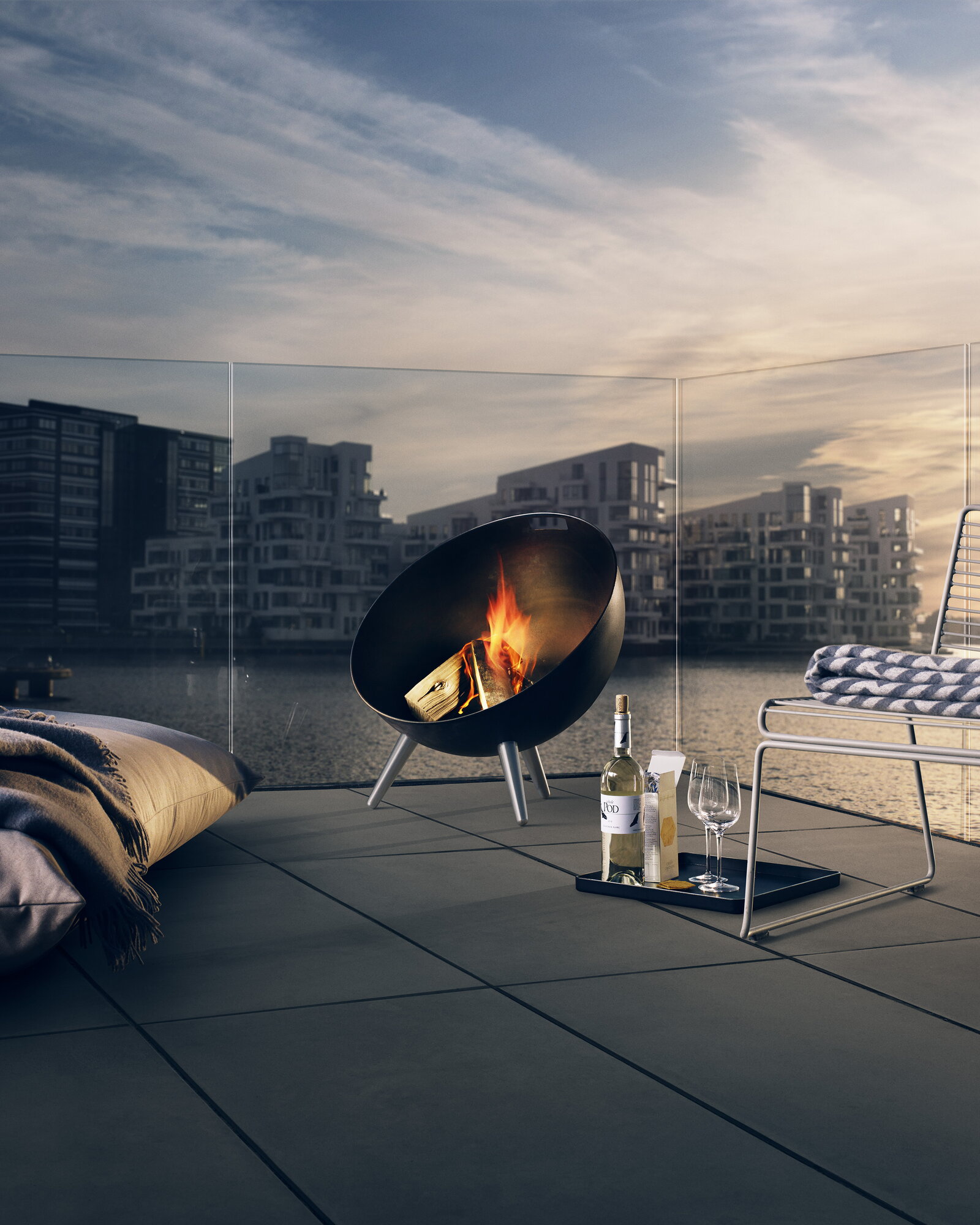 Eva Solo FireGlobe Outdoor Fire Pit - Thumbnail 5