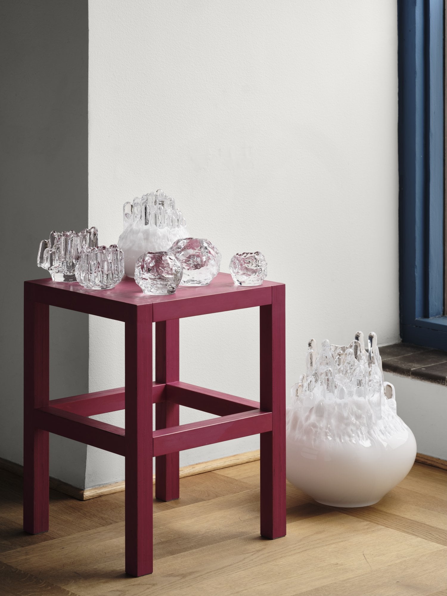 Kosta Boda Polar votive candle holder, 112 mm, clear | Finnish