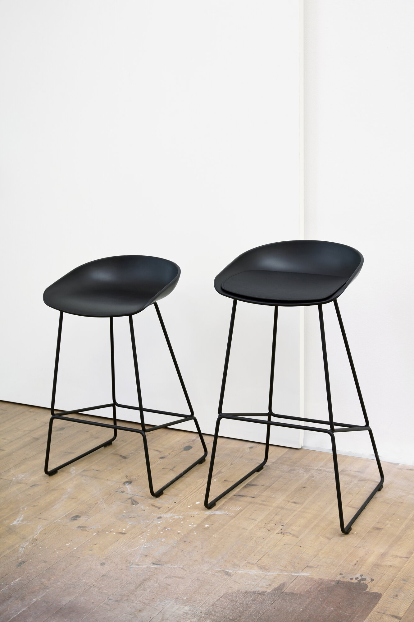 HAY About A Stool AAS38 bar stool, 65 cm, black 2.0 - black