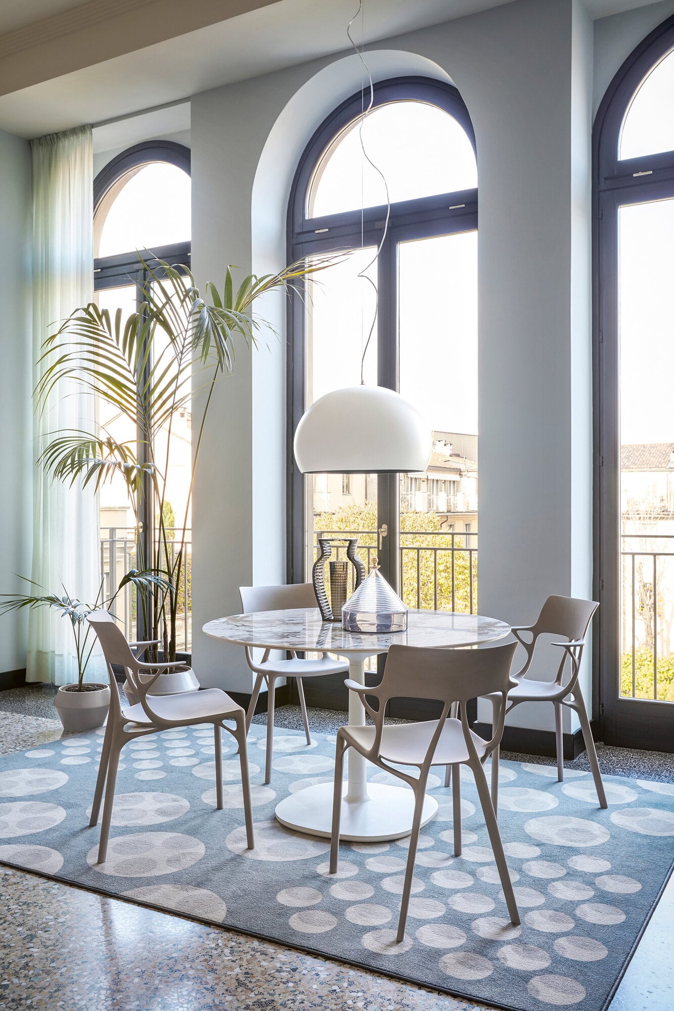 Kartell A.I. chair, grey | Finnish Design Shop