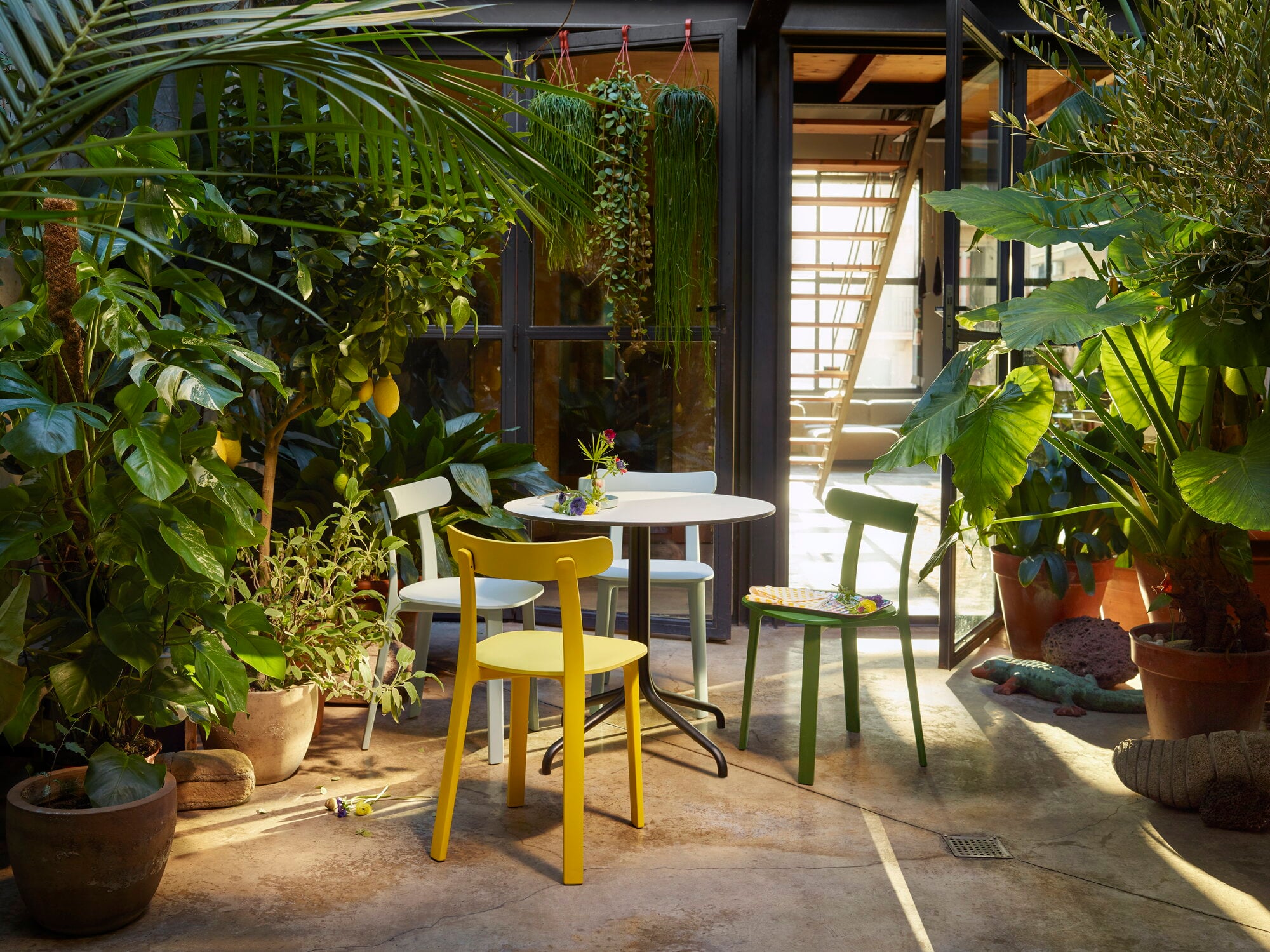 Vitra All Plastic Chair, ice grey | Finnish Design Shop