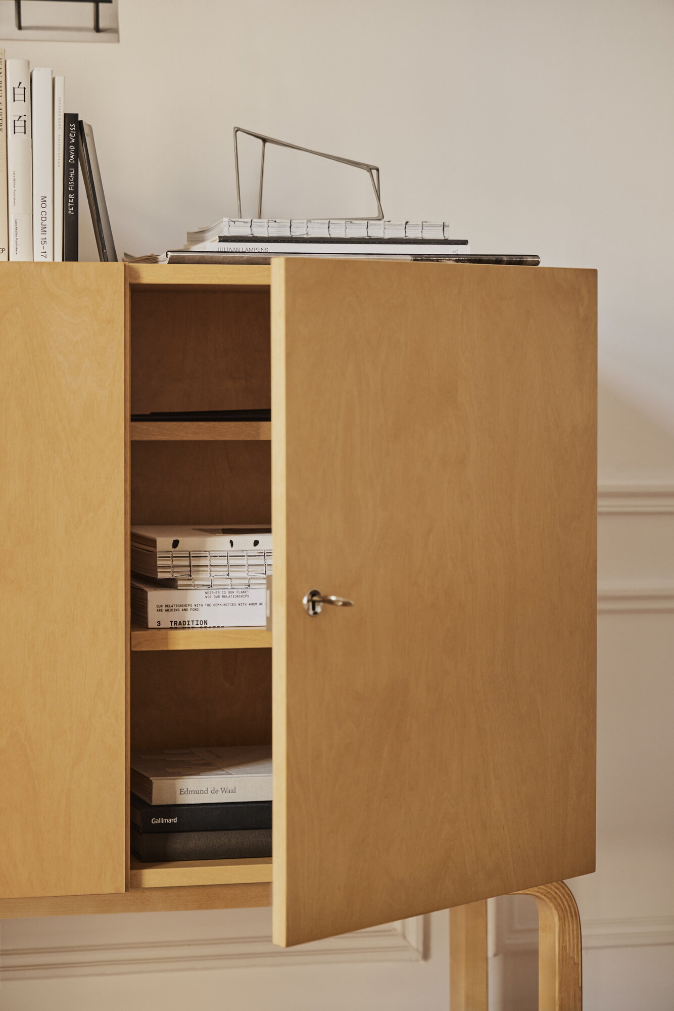 Artek Aalto cabinet 250, honey stained birch | Finnish Design Shop