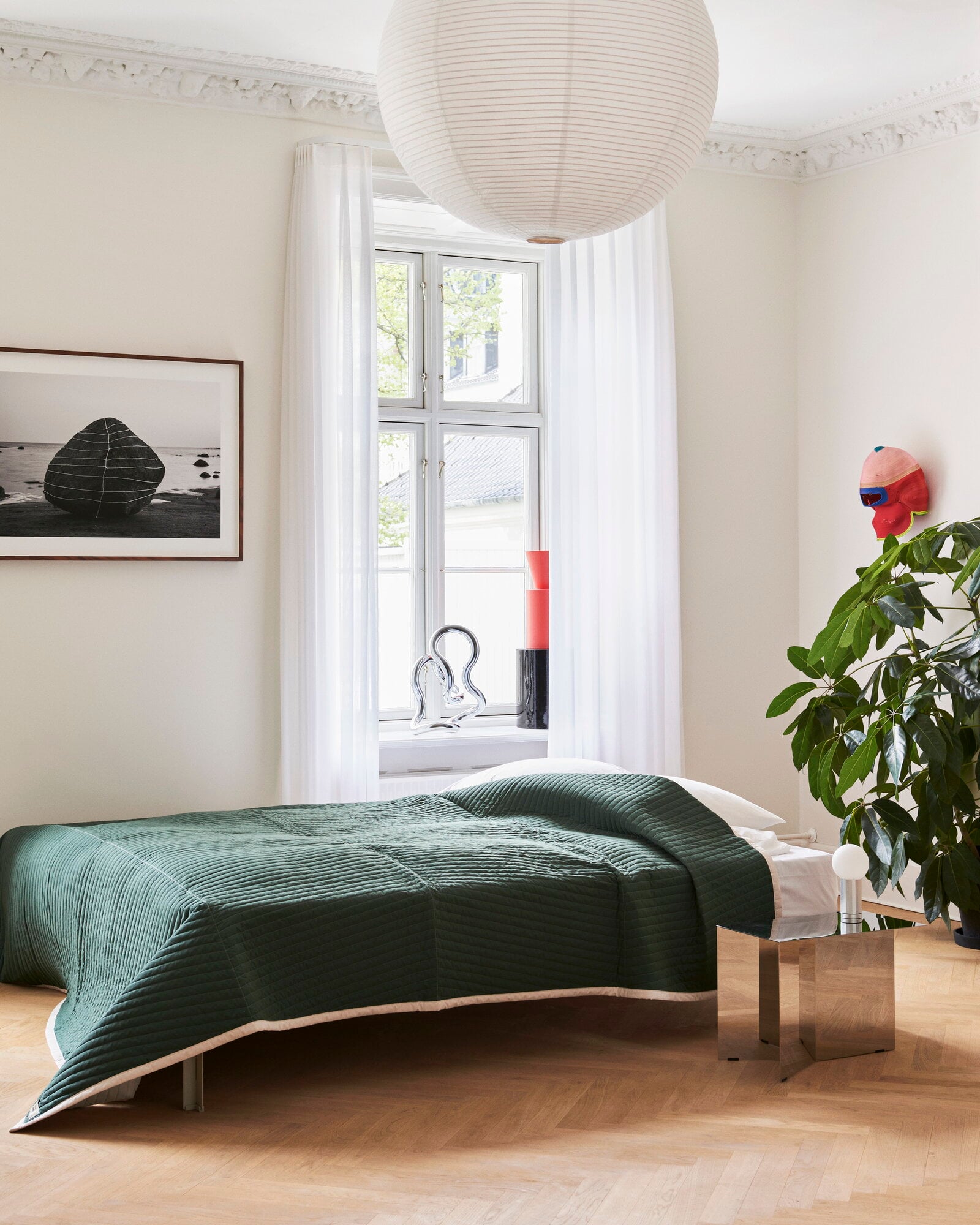 HAY PAPER SHADE / Φ80 HAY Paper Shade 80cm Dia. With Pendant Cord Set - Stacked Store