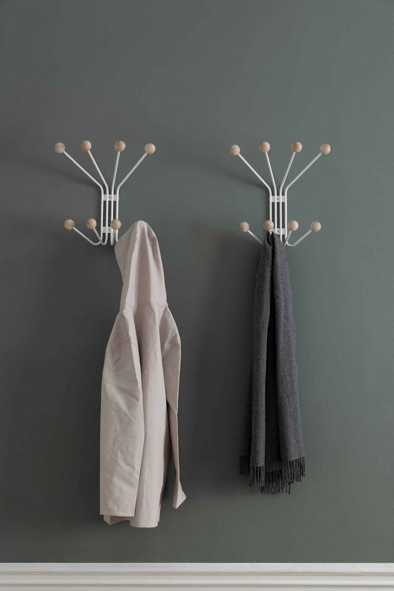 Maze Bill coat rack, S, white | Finnish Design Shop