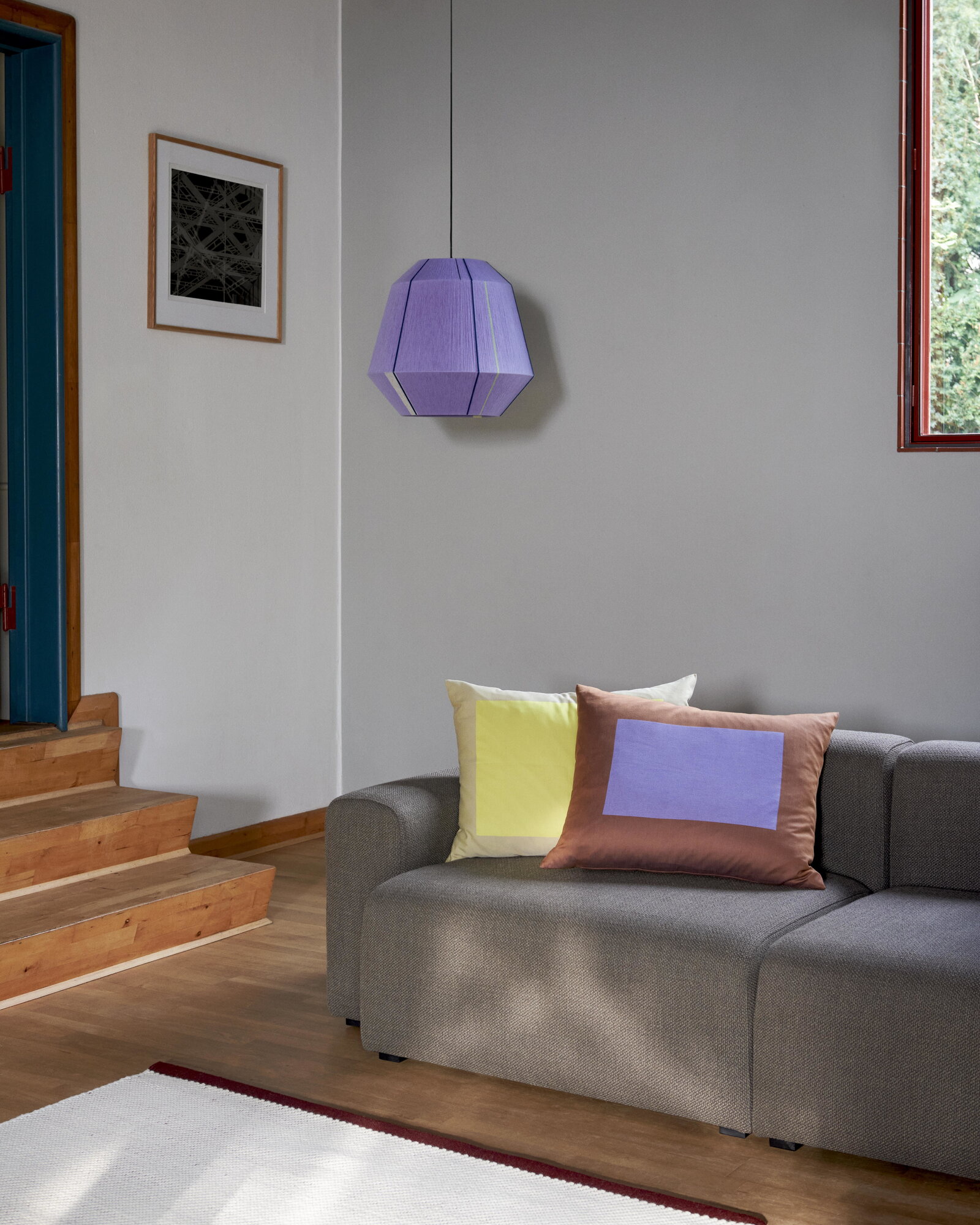 クッション・座布団 HAY Ram Cushion 48x60 cm - Purple HAY Ram cushion, 48 x 60 cm, purple | Finnish Design Shop