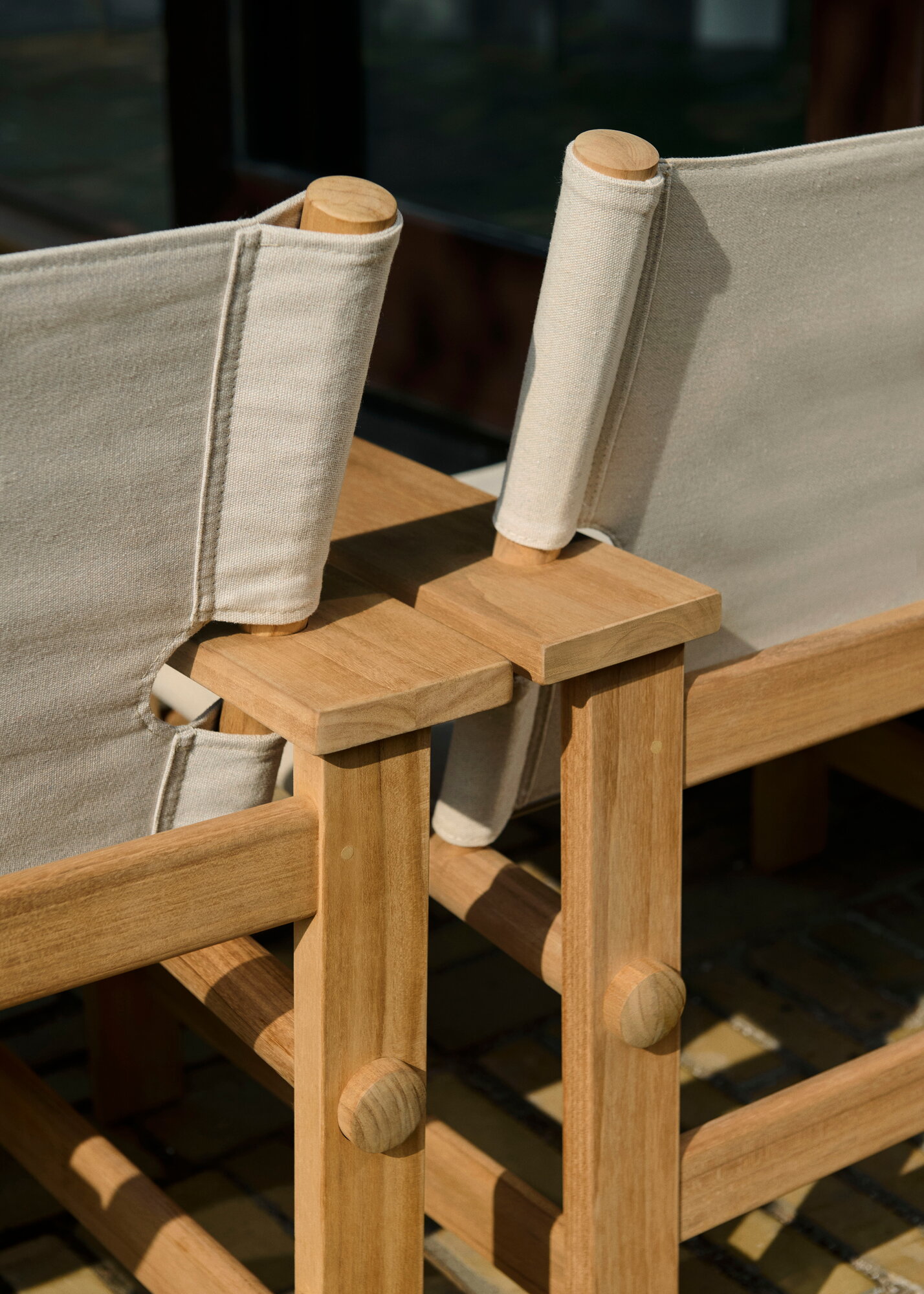 Fredericia Canvas chair, outdoor, teak | Finnish Design Shop