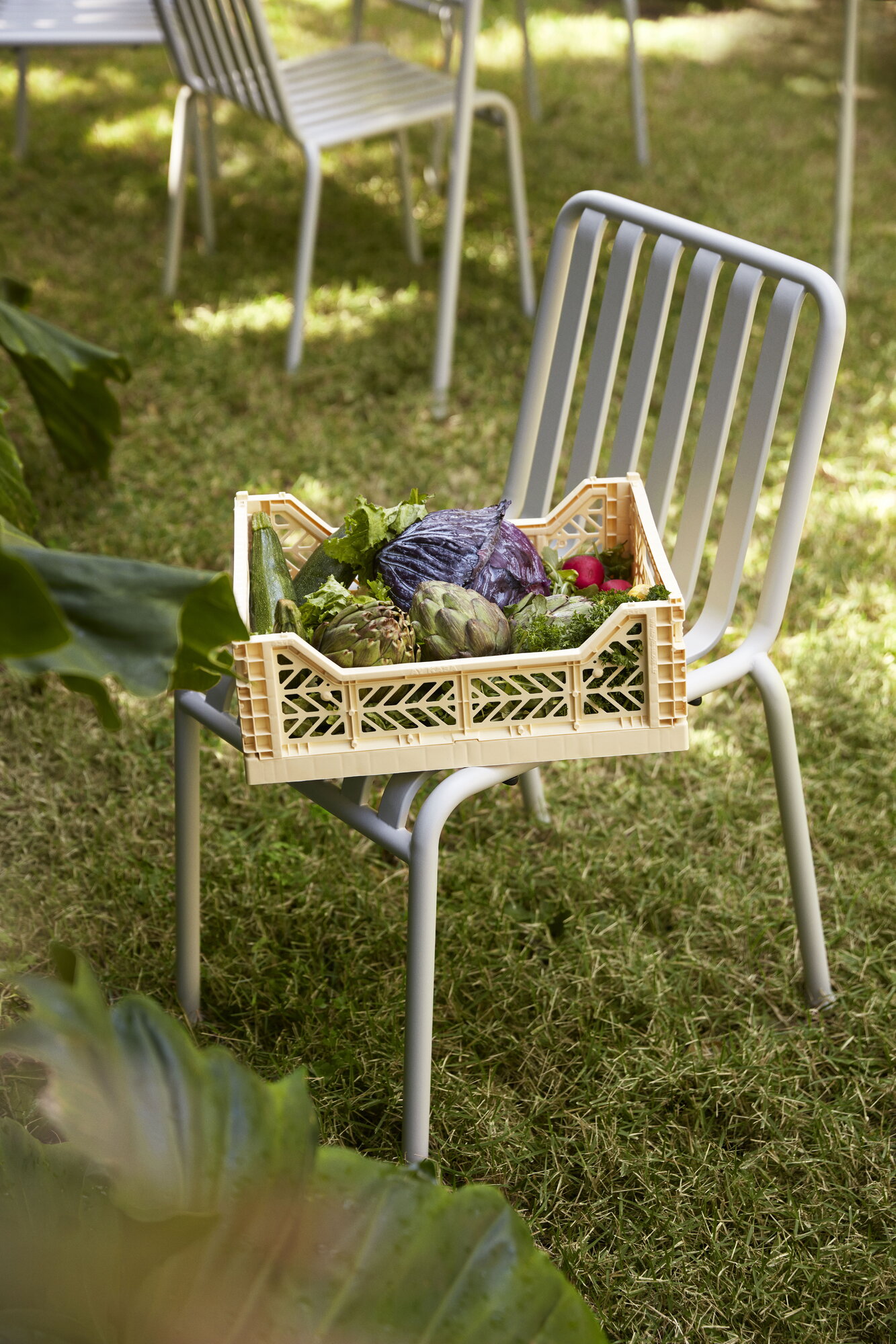 HAY PALISSADE CHAIR 2脚セット スカイグレー HAY PALISSADE CHAIR 2脚セット スカイグレー HAY PALISSADE CHAIR 2脚