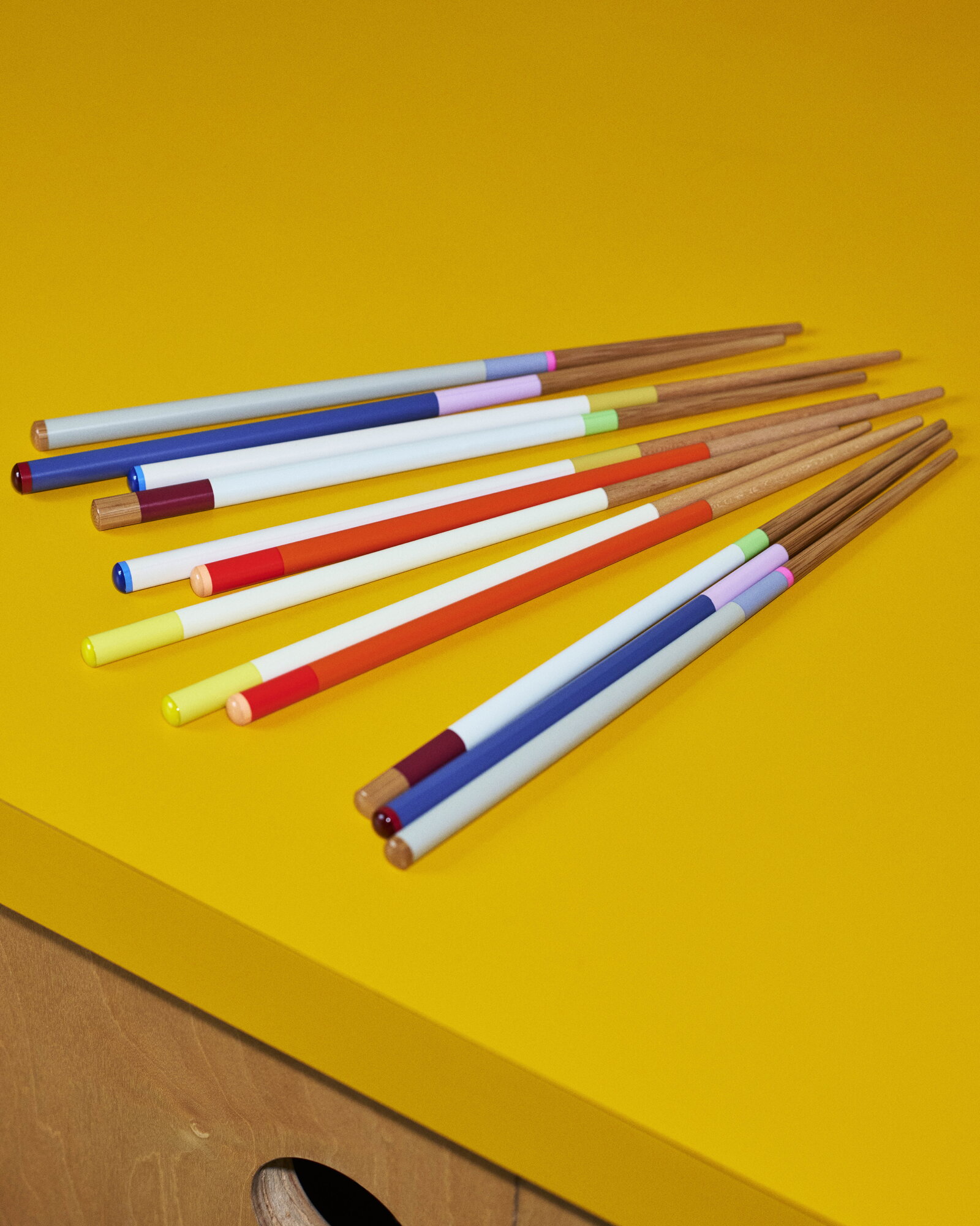 HAY Chopsticks by Scholten & Baijings廃盤 HAY Colour chopsticks, 4 pcs | Finnish Design Shop
