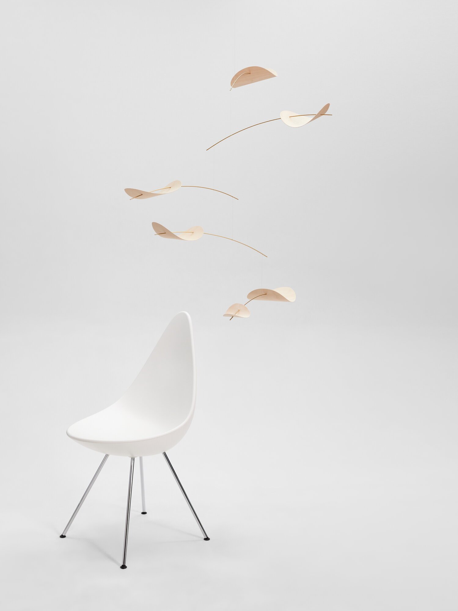 FLENSTED mobiles　新品　Drifting Clouds Flensted Mobiles Drifting Clouds mobile, natural | Finnish