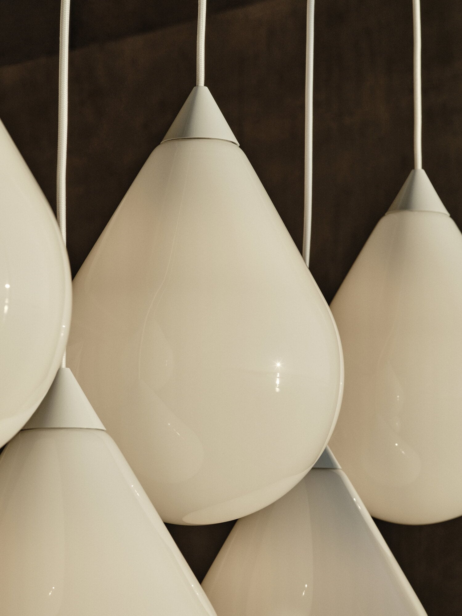 Tom Dixon Flare Bead pendant, opal | Finnish Design Shop