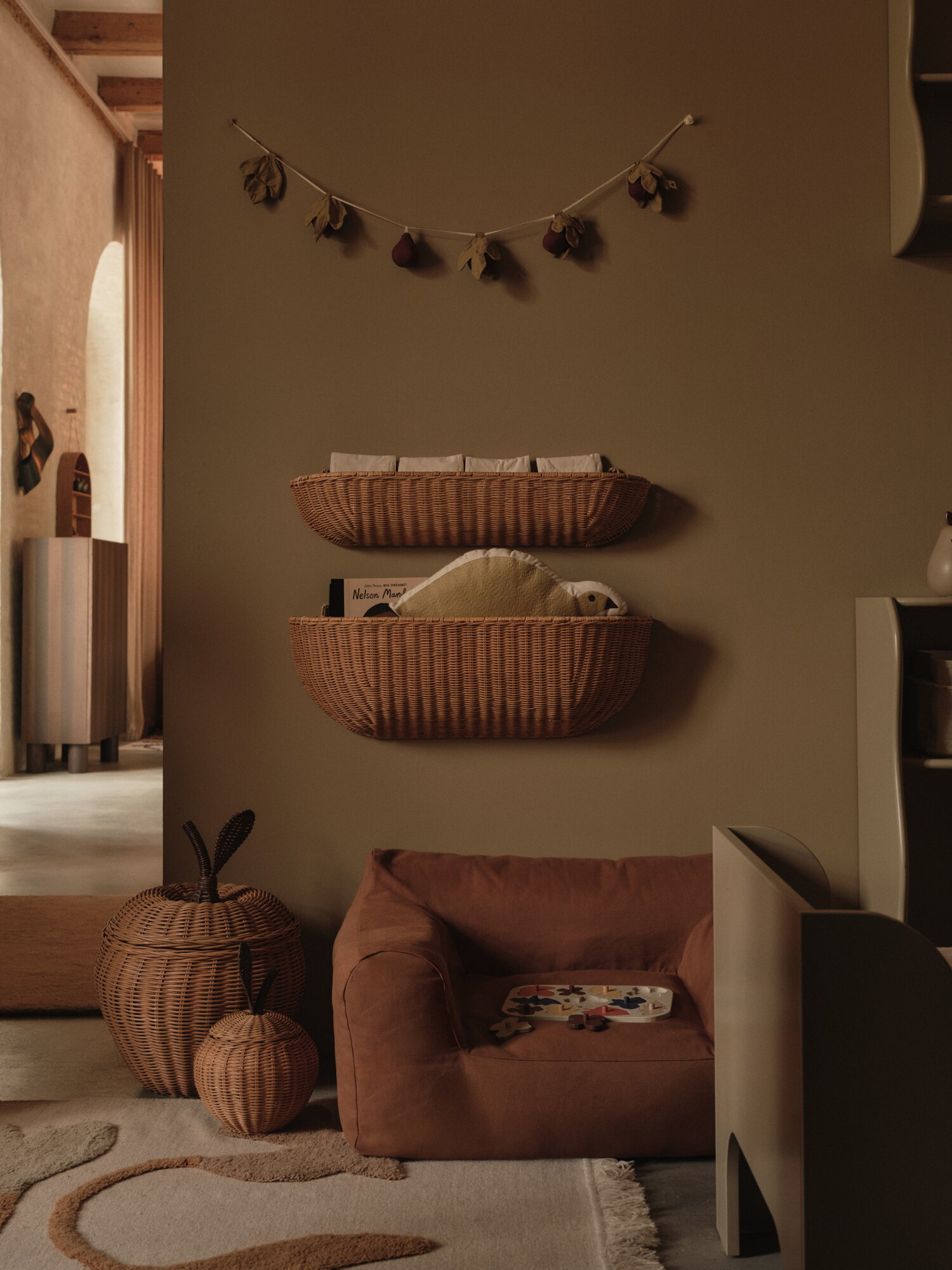 Ferm Living Swift Bird wool rug, 140 x 200 cm, multicolour | Finnish ...