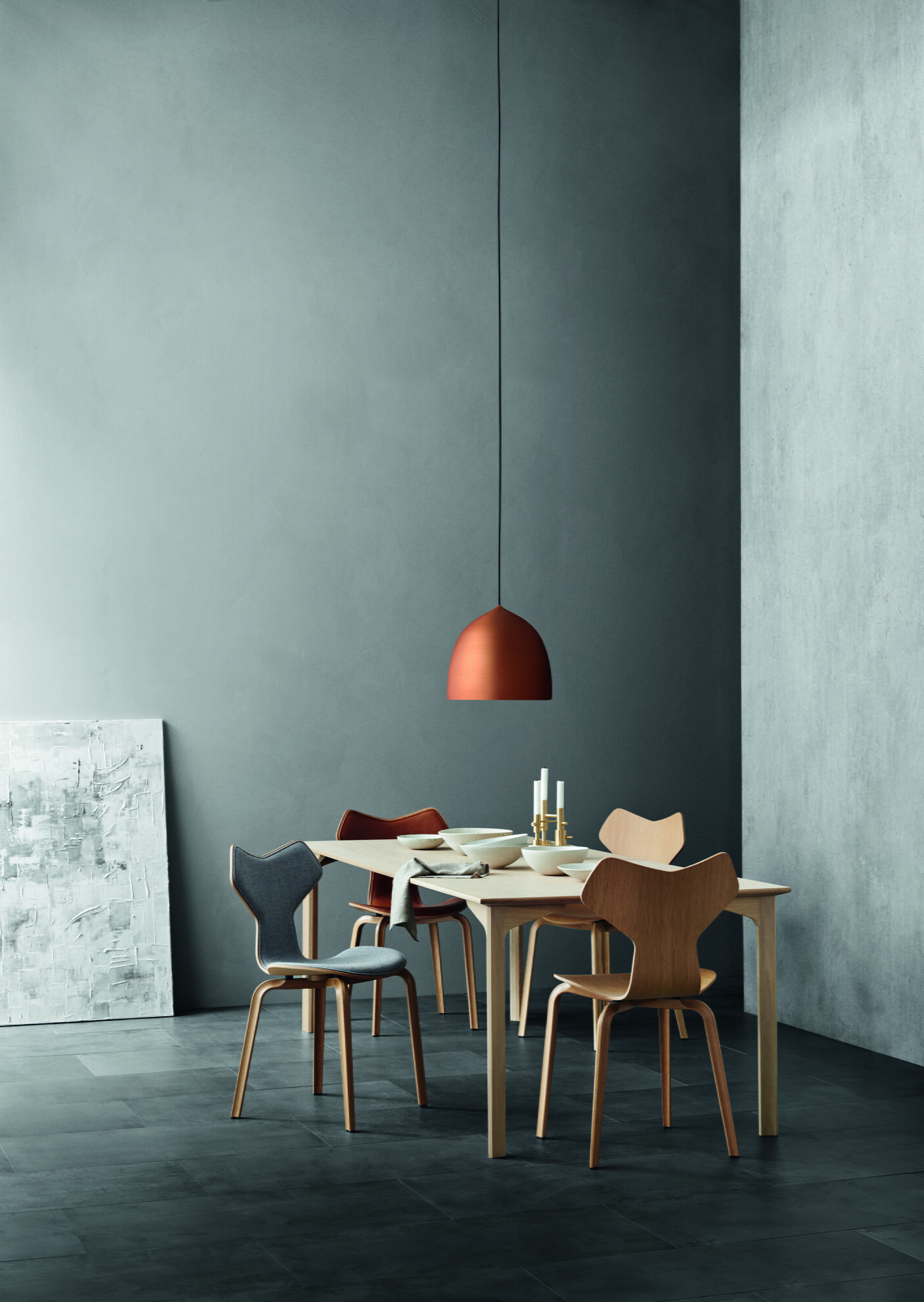 Fritz Hansen Grand Prix 4130 chair, oak | Finnish Design Shop