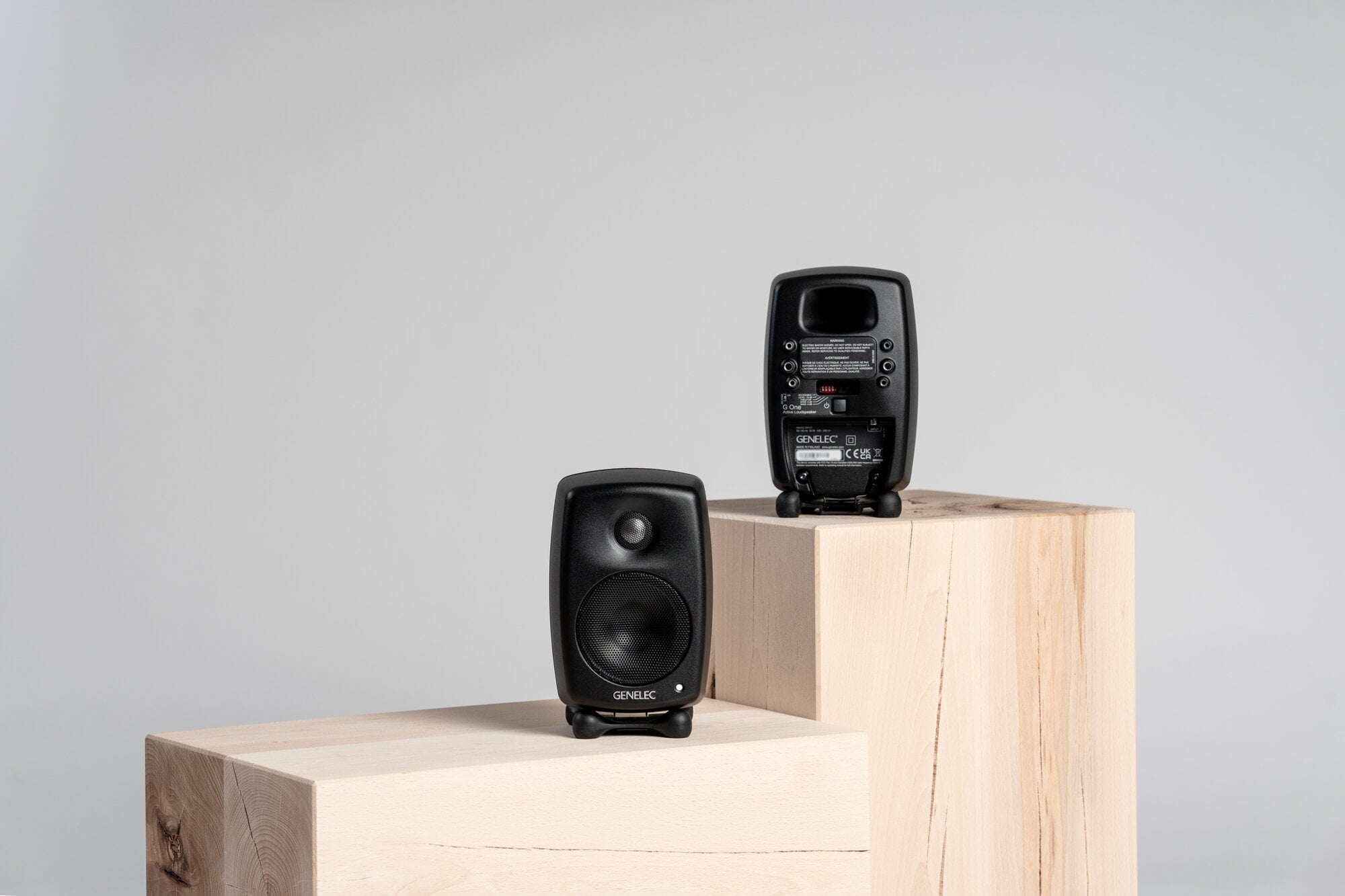 Genelec G One (B) active speaker, black | Finnish Design Shop UK