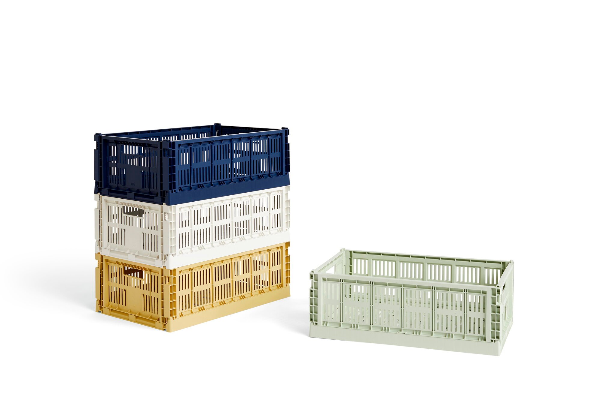 その他 HAY COLOUR CRATE L HAY Colour Crate-Large-Light yellow