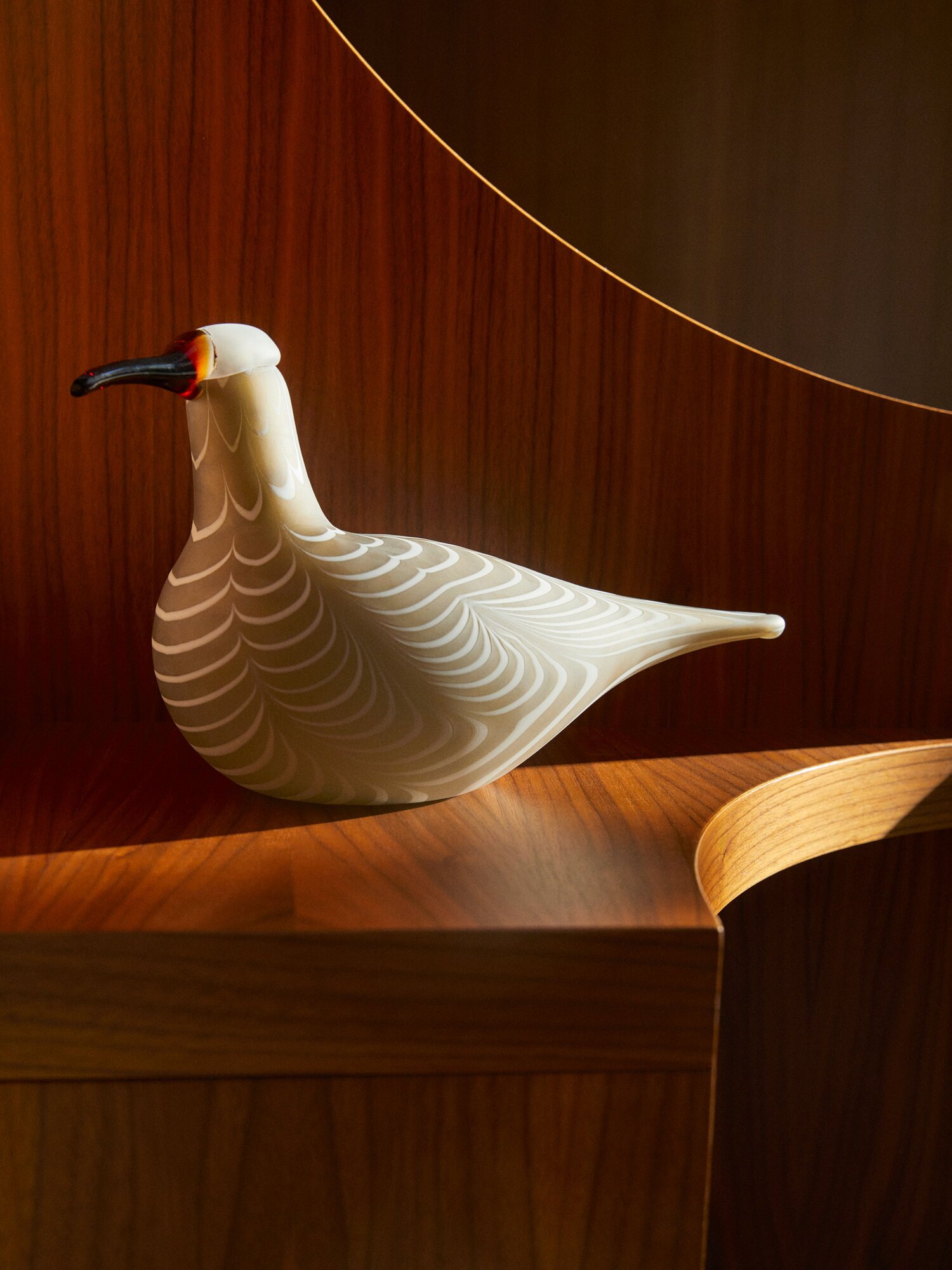 工芸品 Oiva Toikka Birds Burlush Curlew Iittala Toikka Bird Birds 1998 Curlew 195x350 mm/ 7.68 x