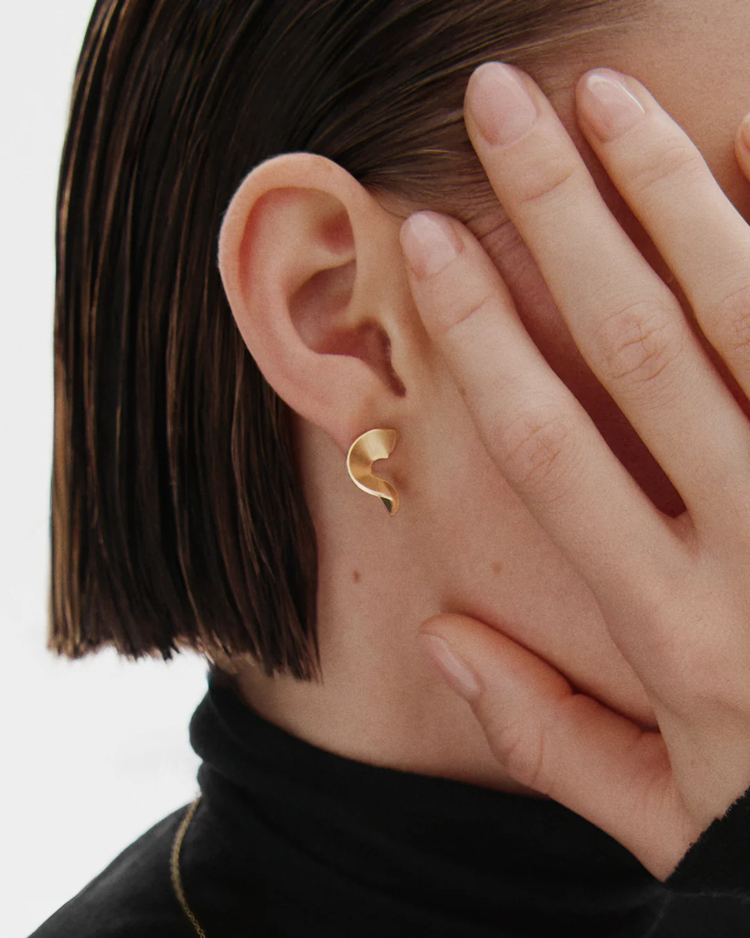 BOUCLE D'OREILLES OLGA EN BRONZE