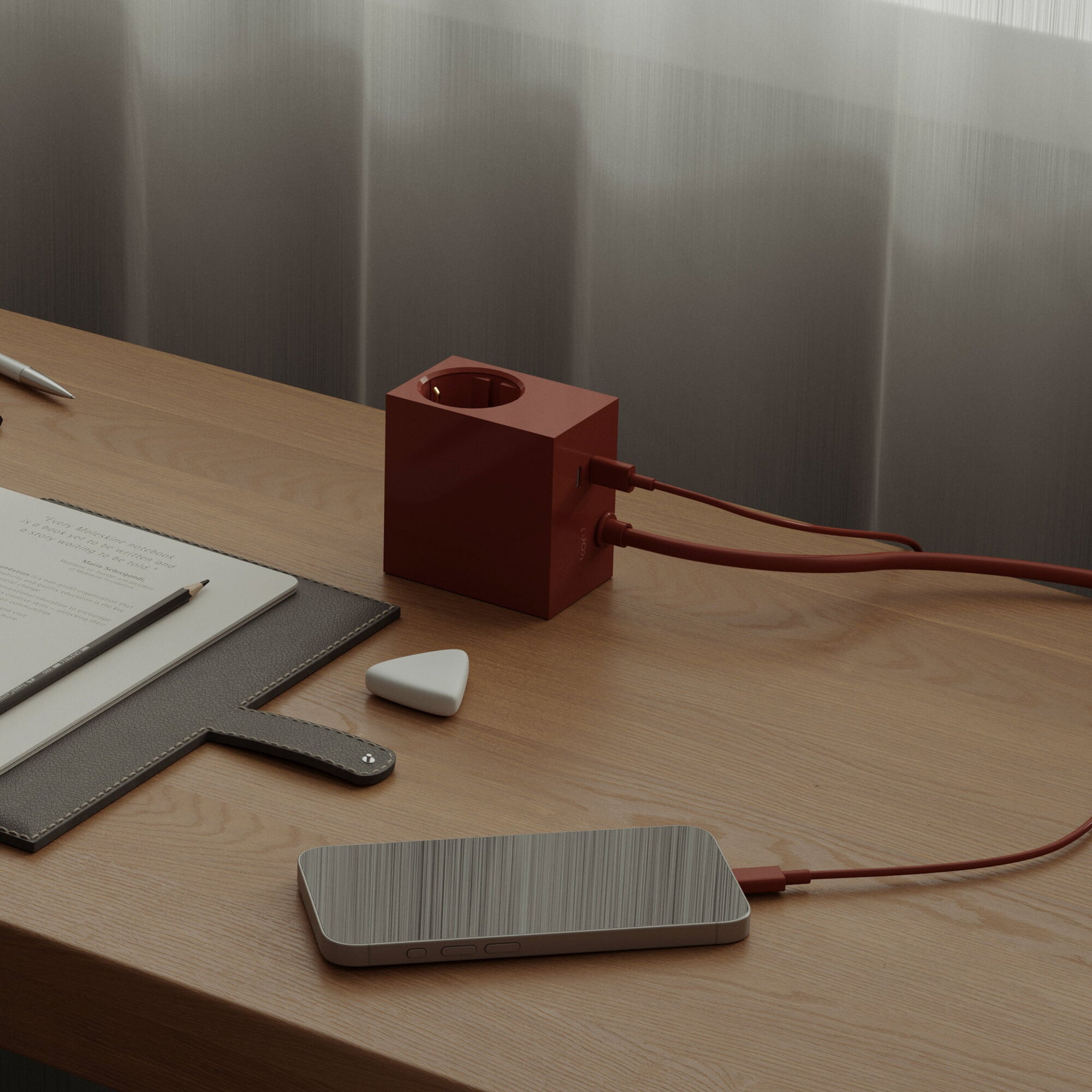 Kord Connect USB-C to USB-C charging cable, fired brick | Finnish ...