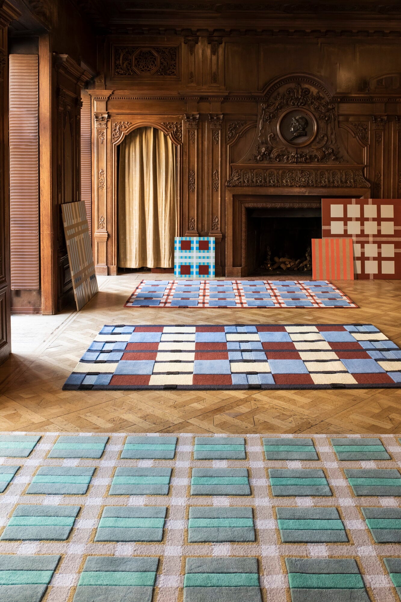 Layered Evelina Kroon Rug - Thumbnail 2