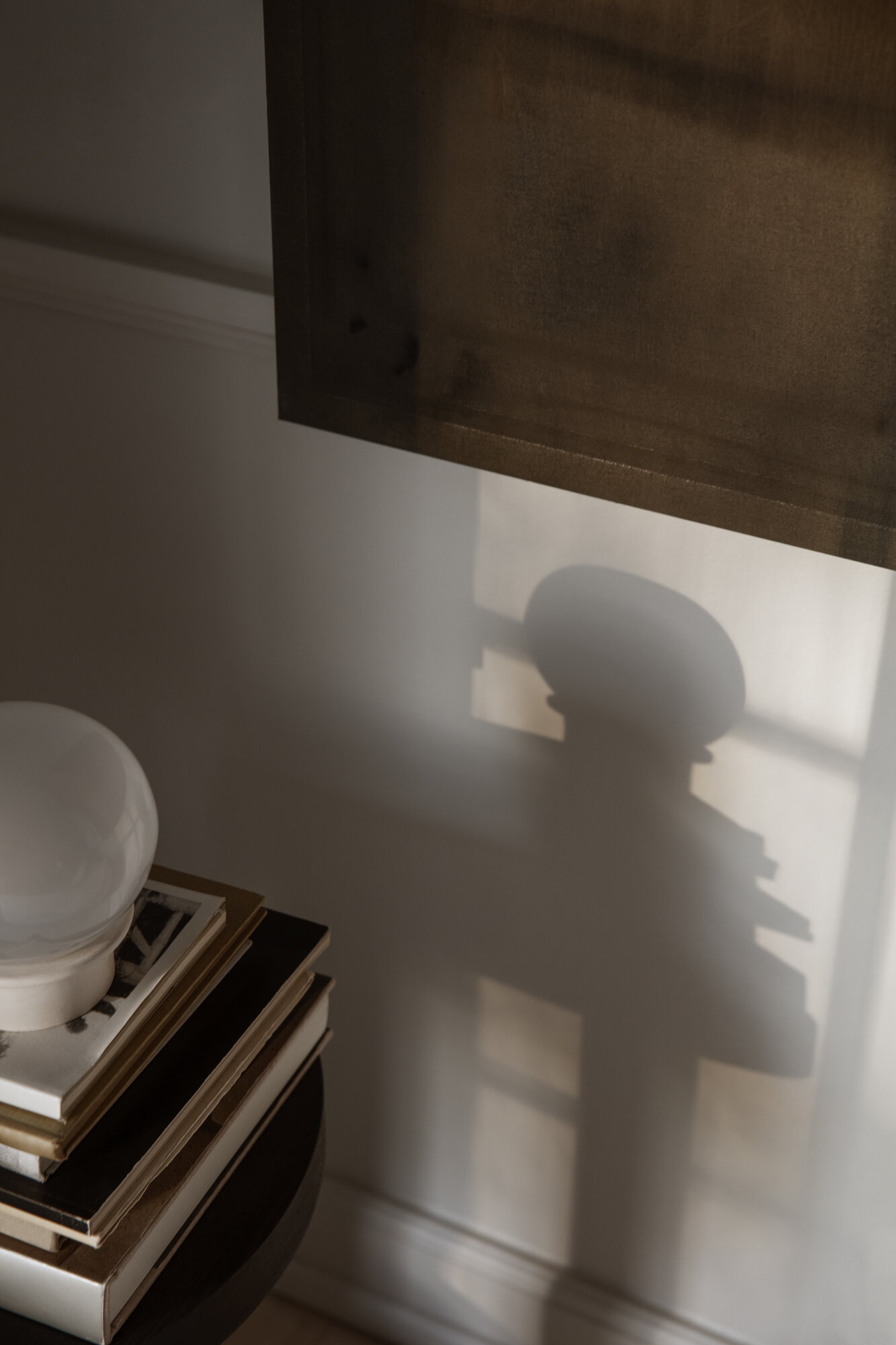 Lampada Da Tavolo Decorativa In Stile Nature - Base In Cemento E Corda, Altezza 12cm, Interruttore Su Cavo - 2