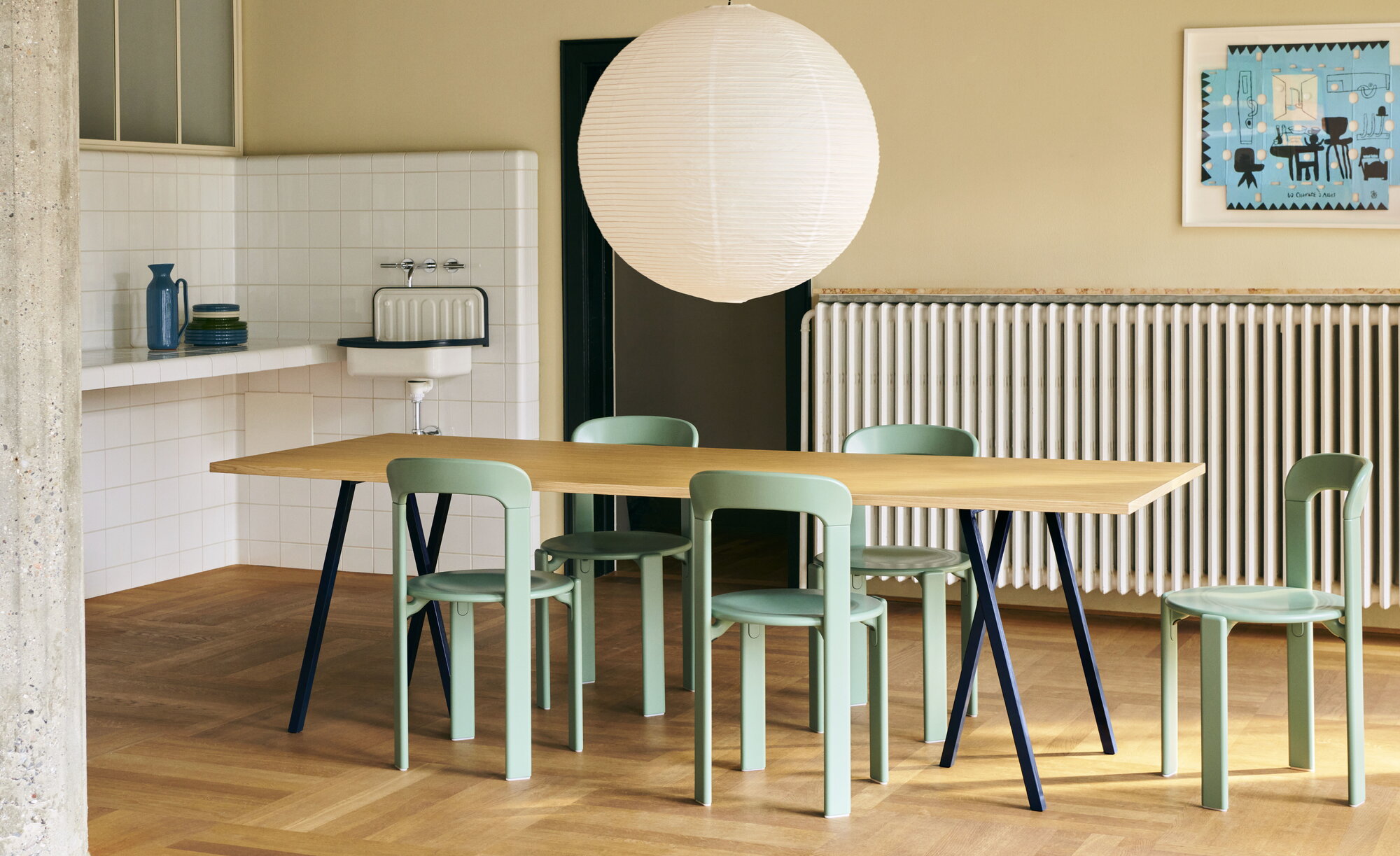HAY PAPER SHADE / Φ80 HAY Paper shade, 80 cm, classic white | Finnish Design Shop NL