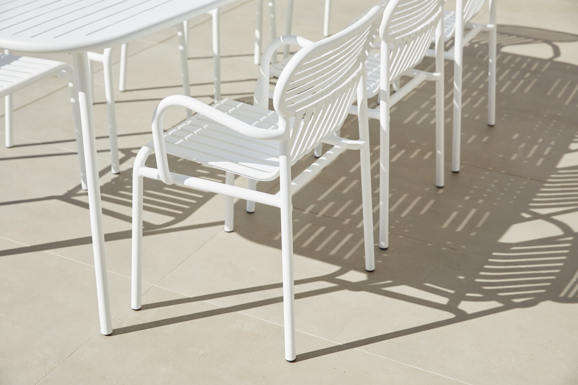 Petite Friture Week-end bridge chair, white | Finnish Design Shop UK