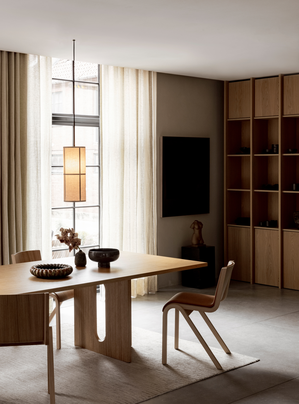 Audo Copenhagen Androgyne dining table, 210 x 100 cm, oak