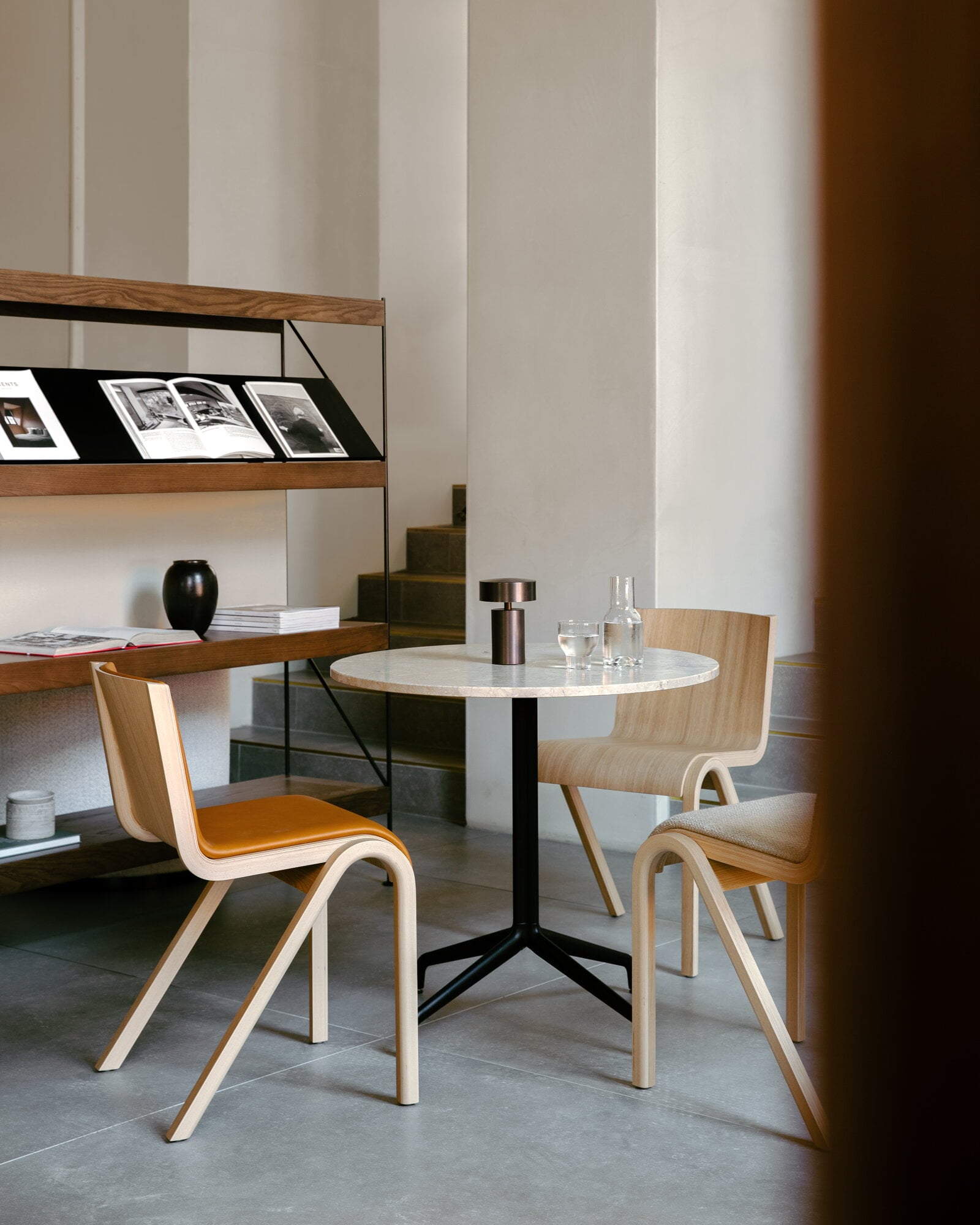 Audo Copenhagen Column Portable table lamp, bronze | Finnish Design Shop