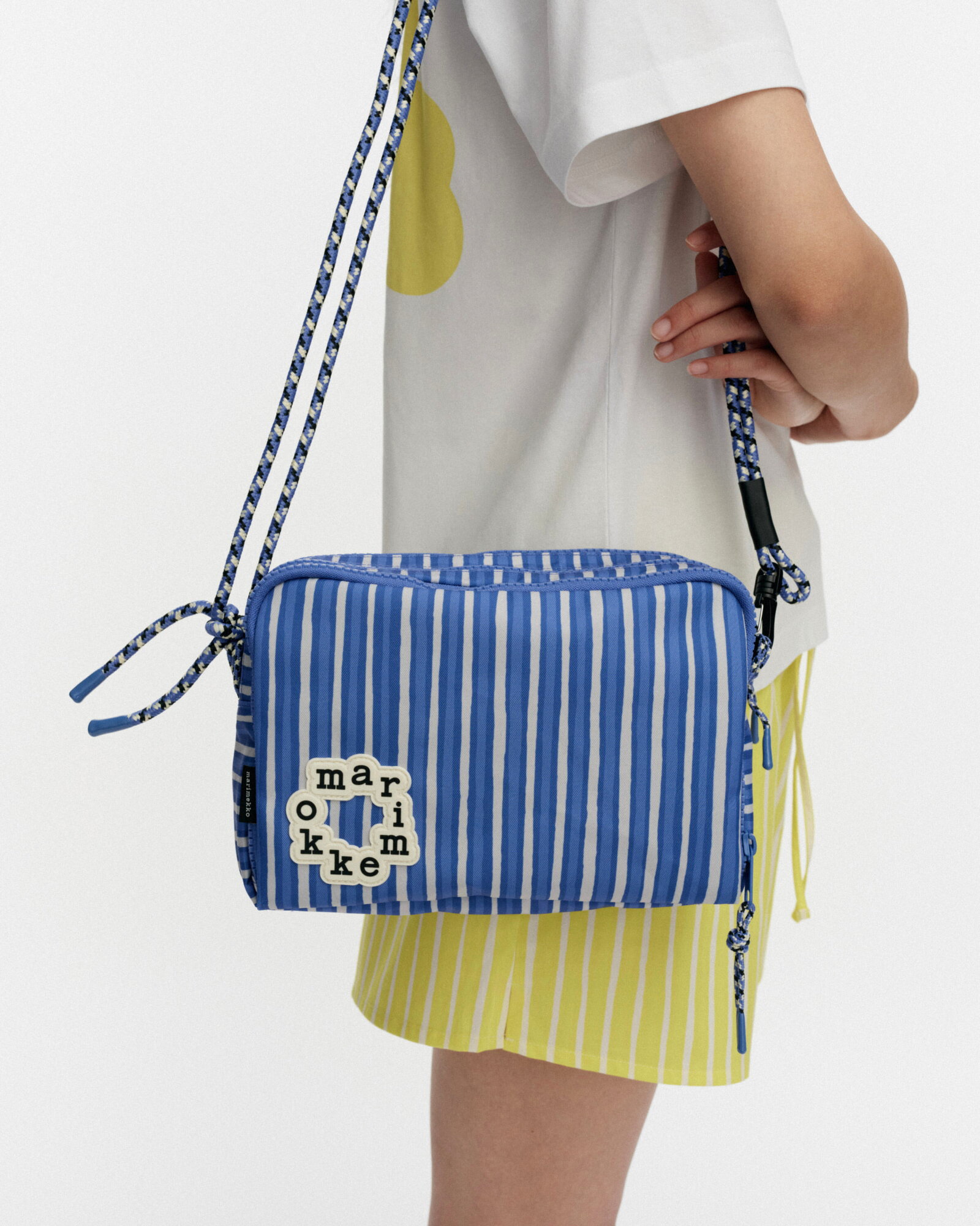 Marimekko Kavari Piccolo Kioski bag, blue - light blue | Finnish