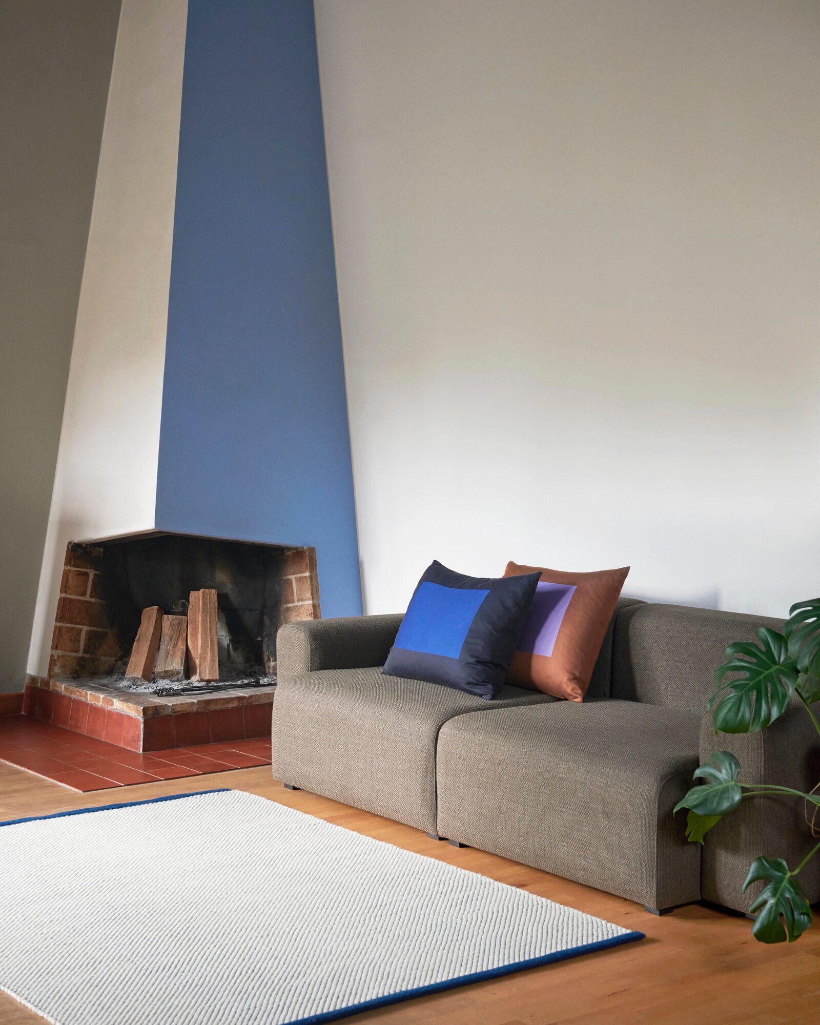 HAY Bias Rug Tint, ocean tint | Finnish Design Shop