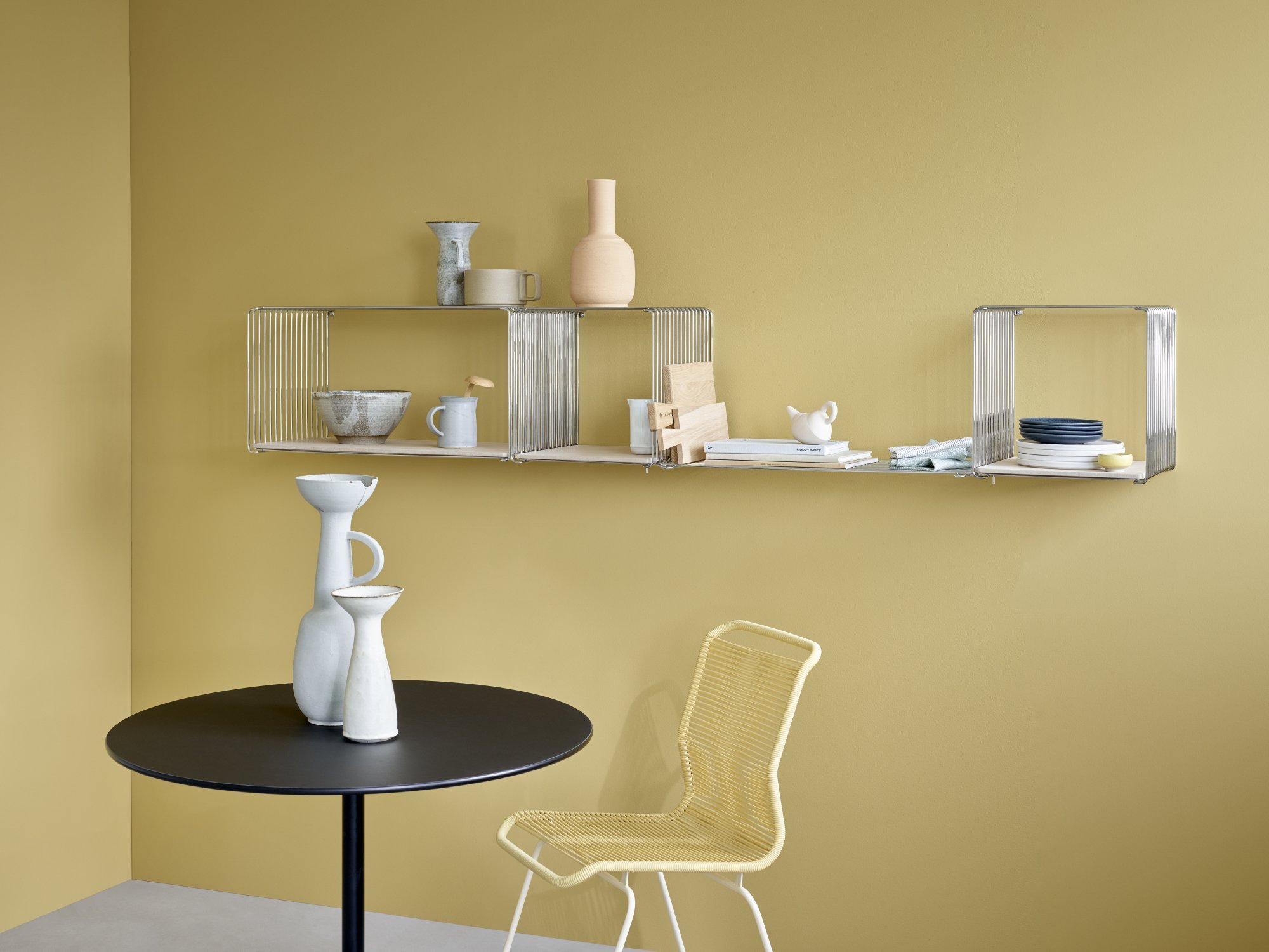 【Montana】 Panton Wire Single クローム Panton Wire Single – Teak New York