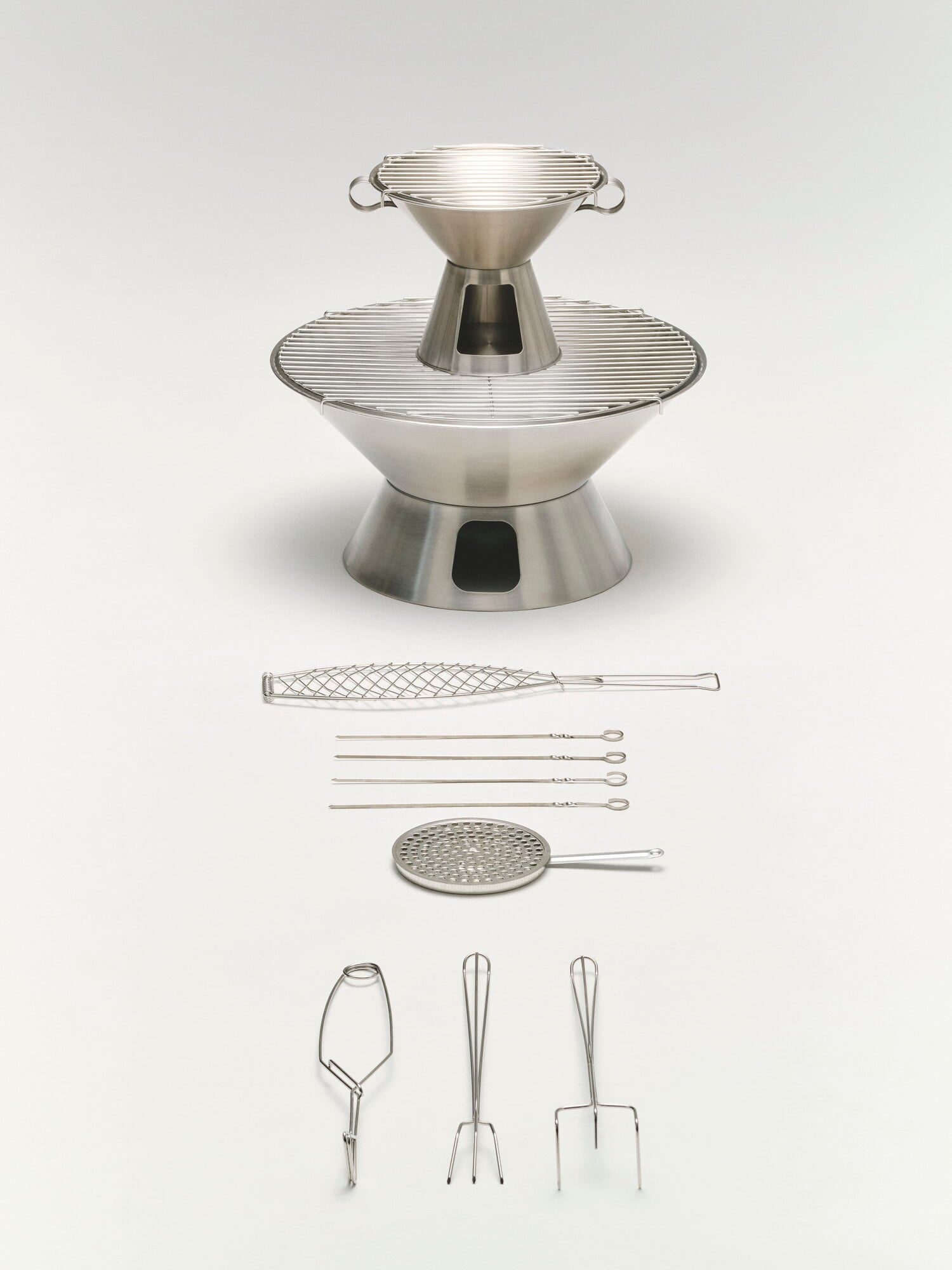 HAY Outdoor Market BBQ tongs, stainless steel | Finnish Design Shop