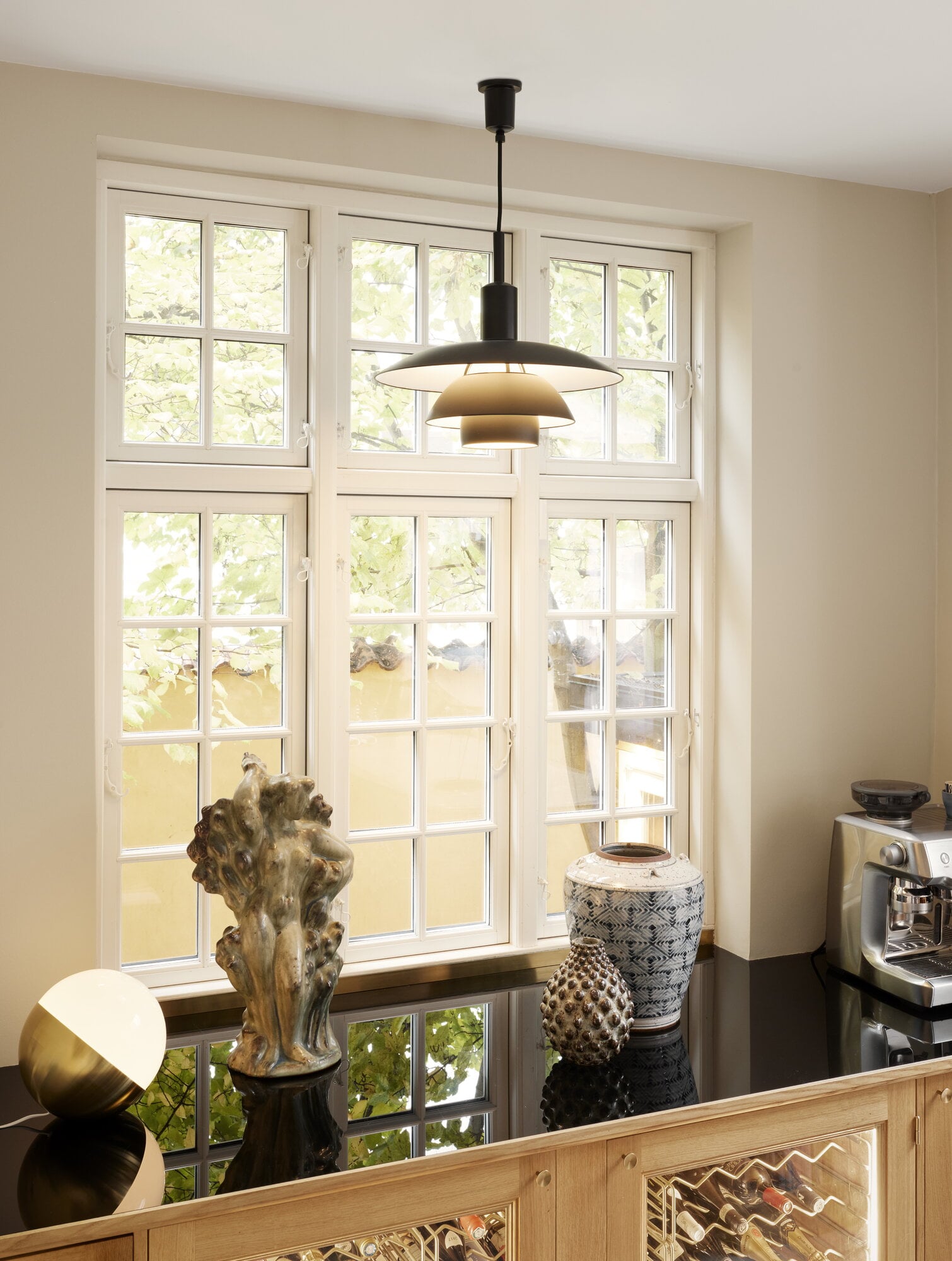 Louis Poulsen PH 5/5 pendant, black metal | Finnish Design Shop