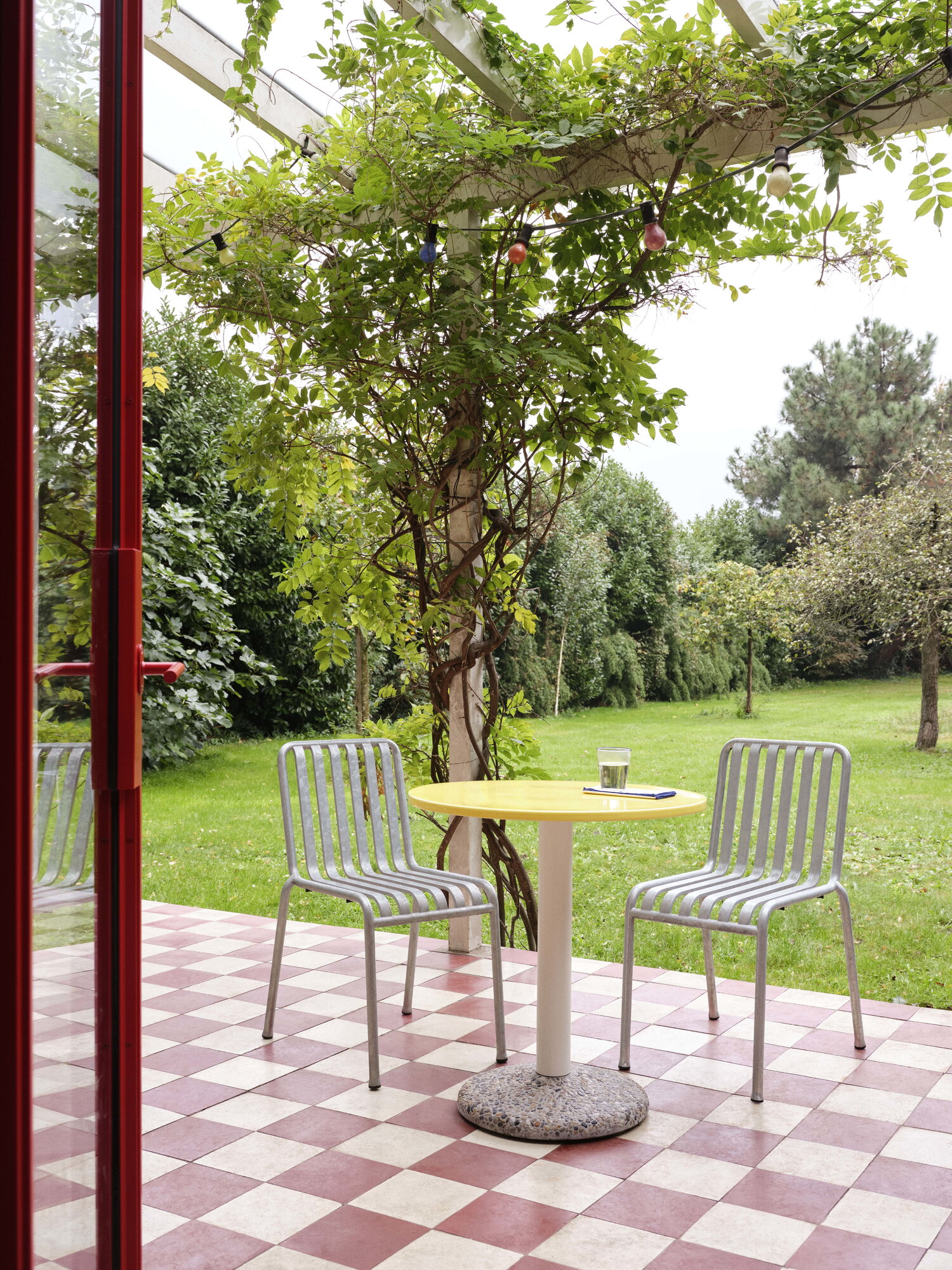 HAY Palissade chair, hot galvanised | Finnish Design Shop HAY Palissade chair, hot galvanised | Finnish Design Shop