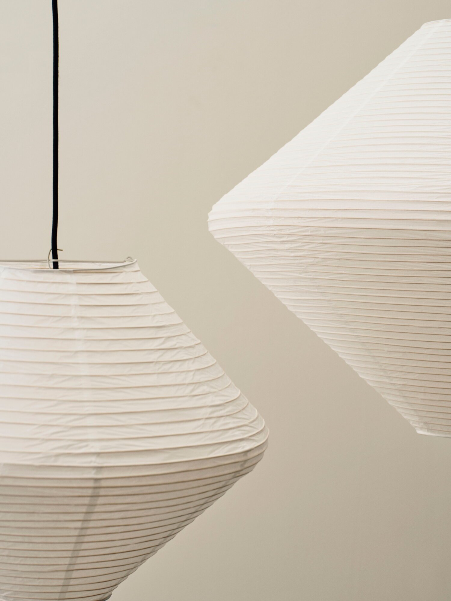 HAY PAPER SHADE / Φ60 ＋ CODE SET HAY Paper Shade 60cm Dia. With Pendant Cord Set - Stacked Store