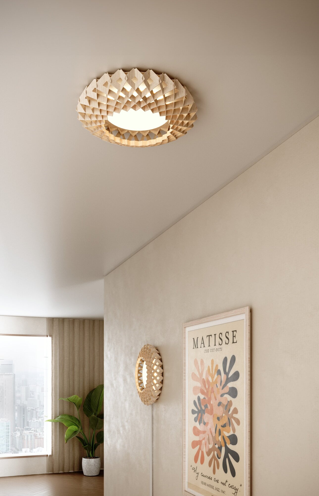 Curated visual reference: Fresh Look at Pilke Lights Pilke Signature 45 Ceiling Lamp White