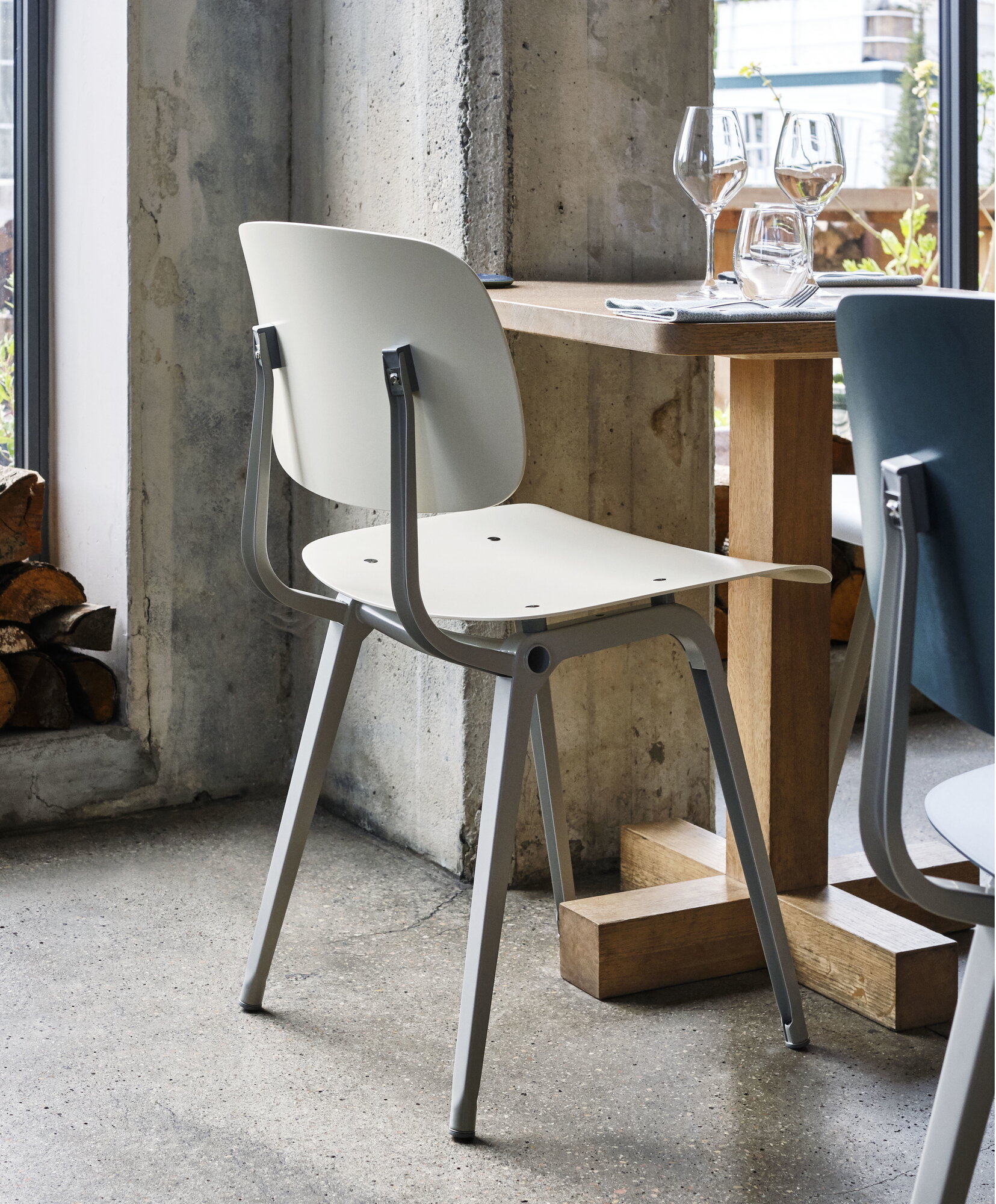 HAY Revolt chair, beige - rice 3.0 | Finnish Design Shop NL