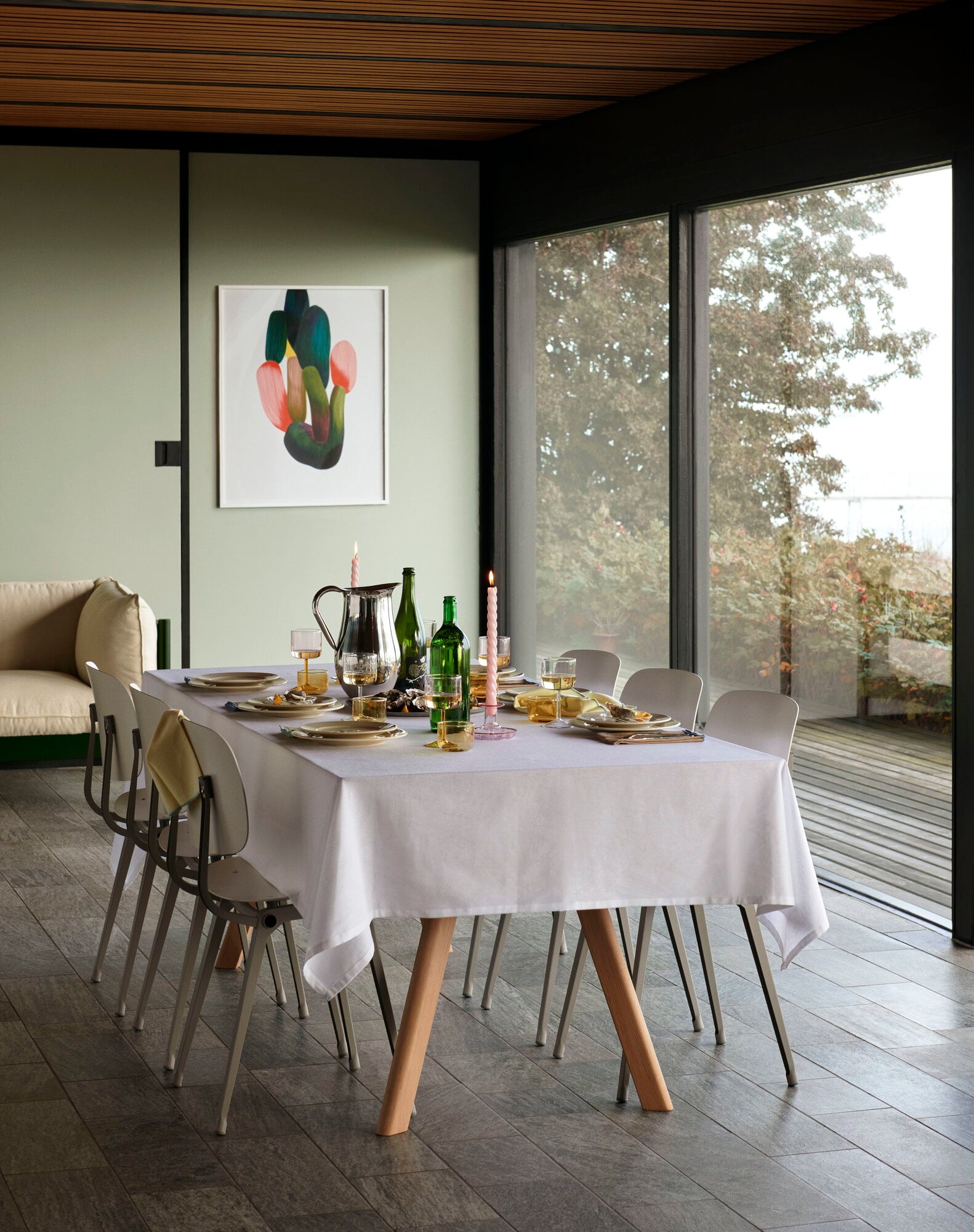 HAY Revolt chair, beige - rice 3.0 | Finnish Design Shop