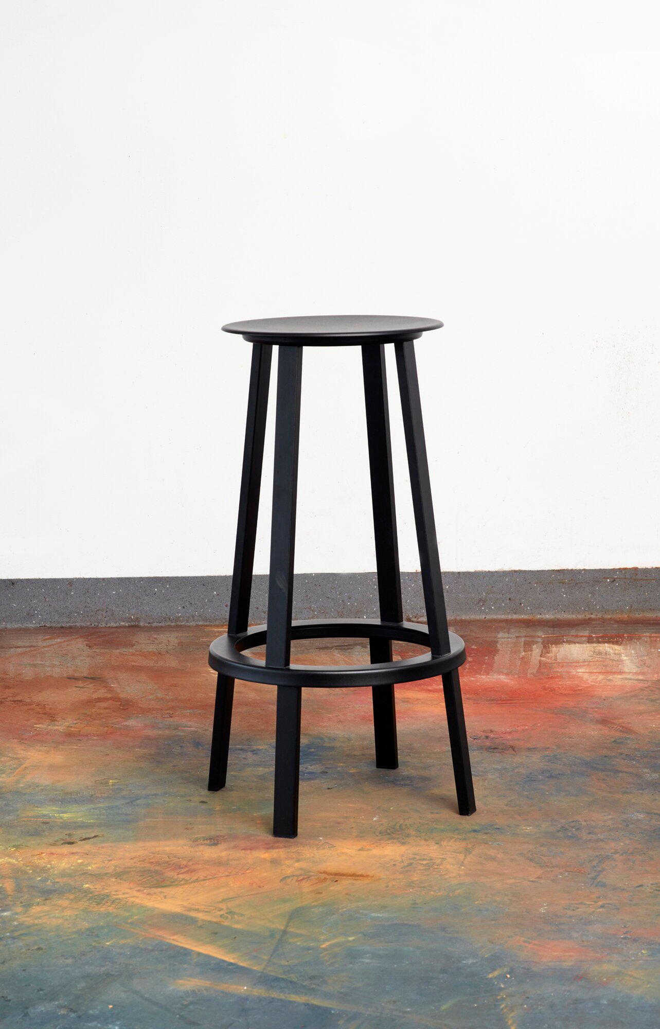 【美品】HAY REVOLVER BAR STOOL LOW ブラック HAY Revolver bar stool, 76 cm, black | Finnish Design Shop