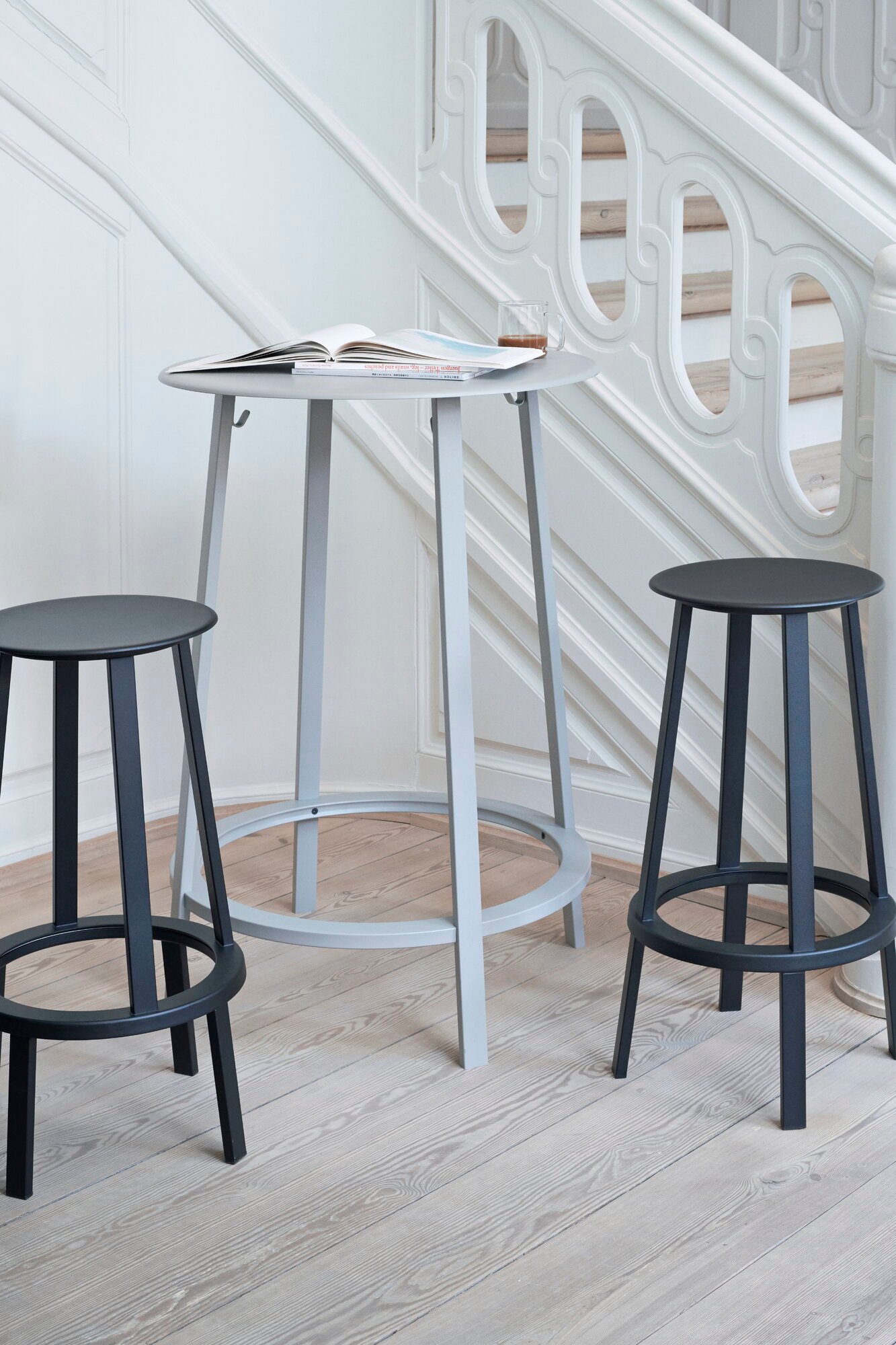 【美品】HAY REVOLVER BAR STOOL LOW ブラック HAY Revolver bar stool, 76 cm, black | Finnish Design Shop